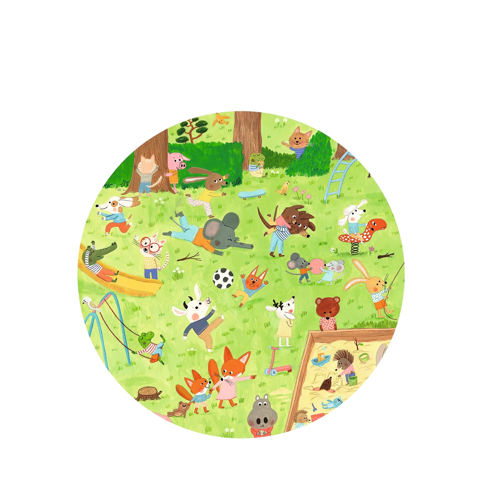 35 Piece Puzzle - Little Friends Garden