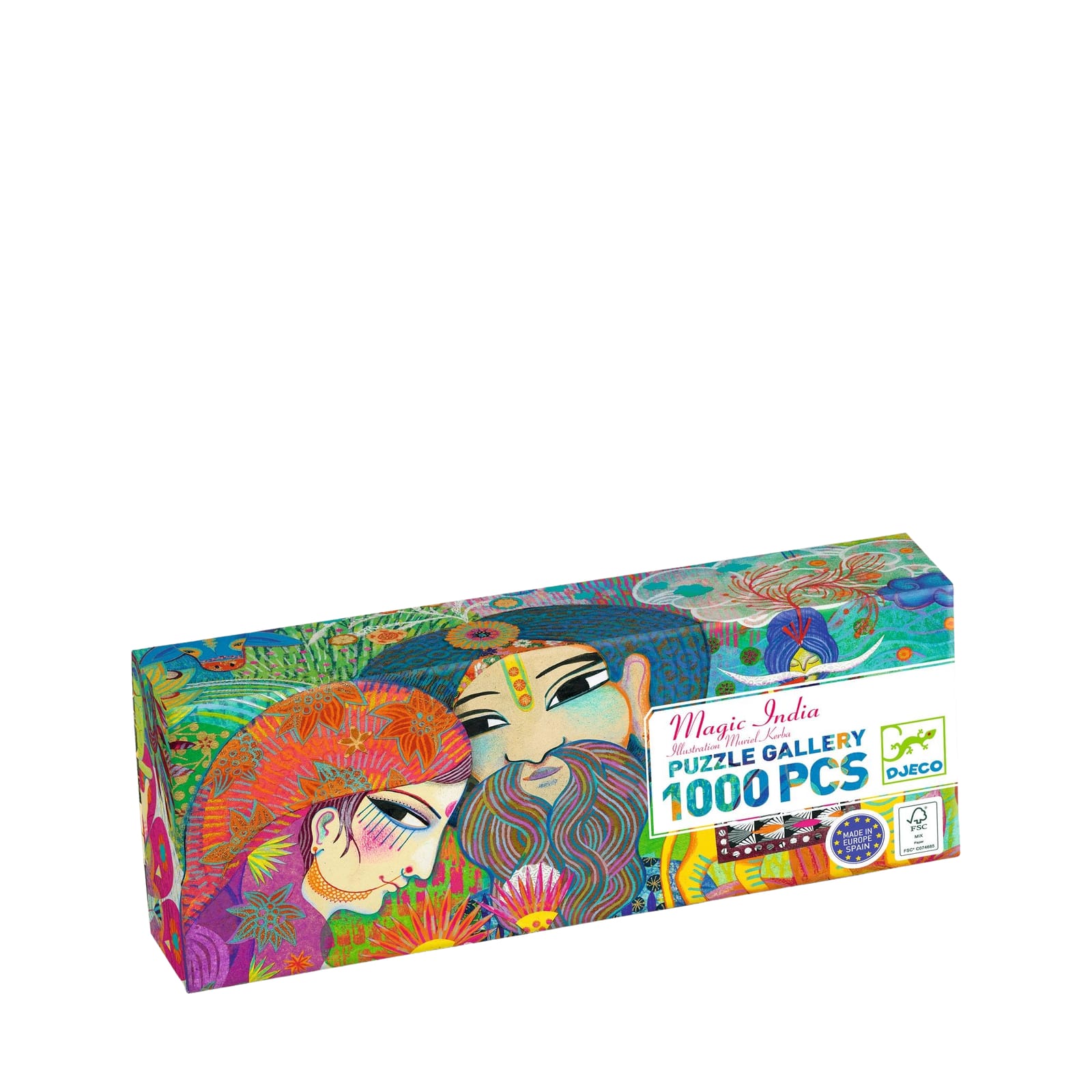 Djeco 1000 Piece Puzzle Gallery Magic India