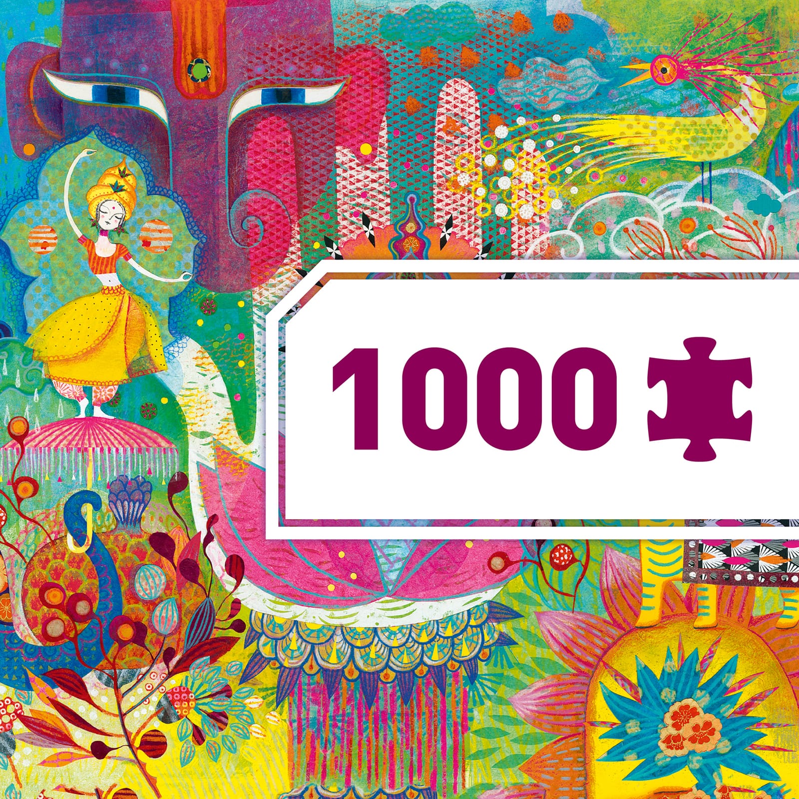1000 Piece Puzzle Gallery - Magic India