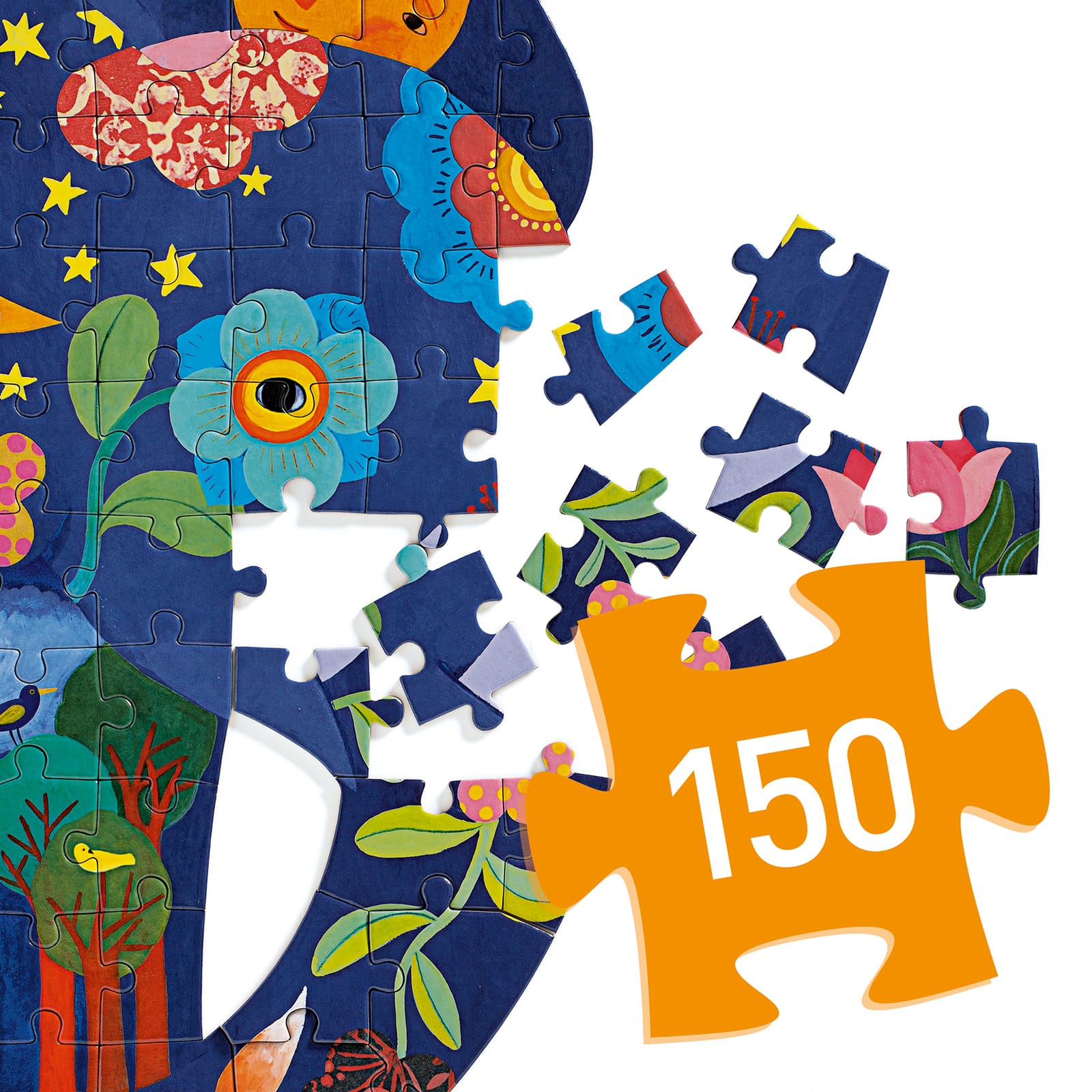 150 Piece Puzzle Art - Elephant