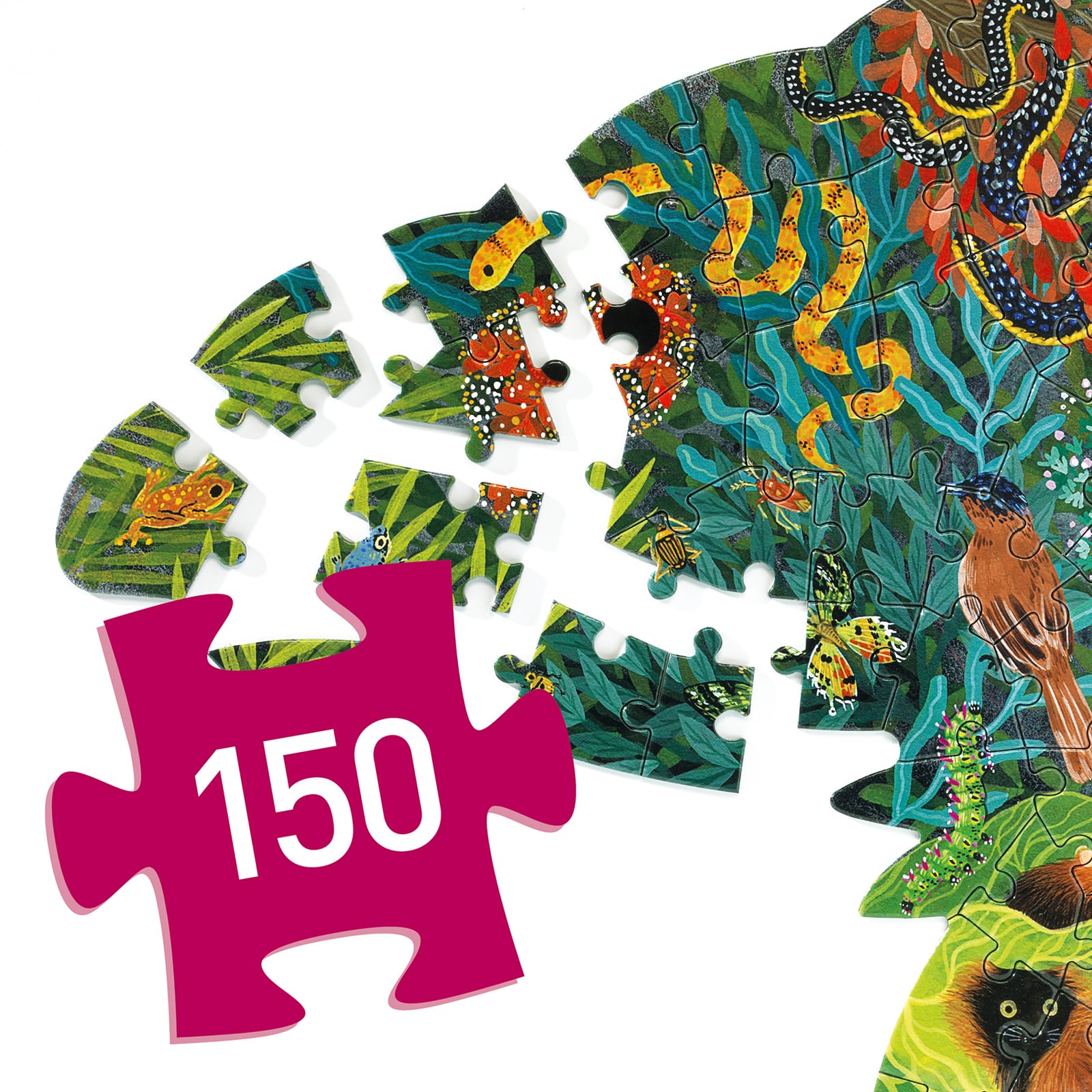 150 Piece Puzzle Art - Chameleon