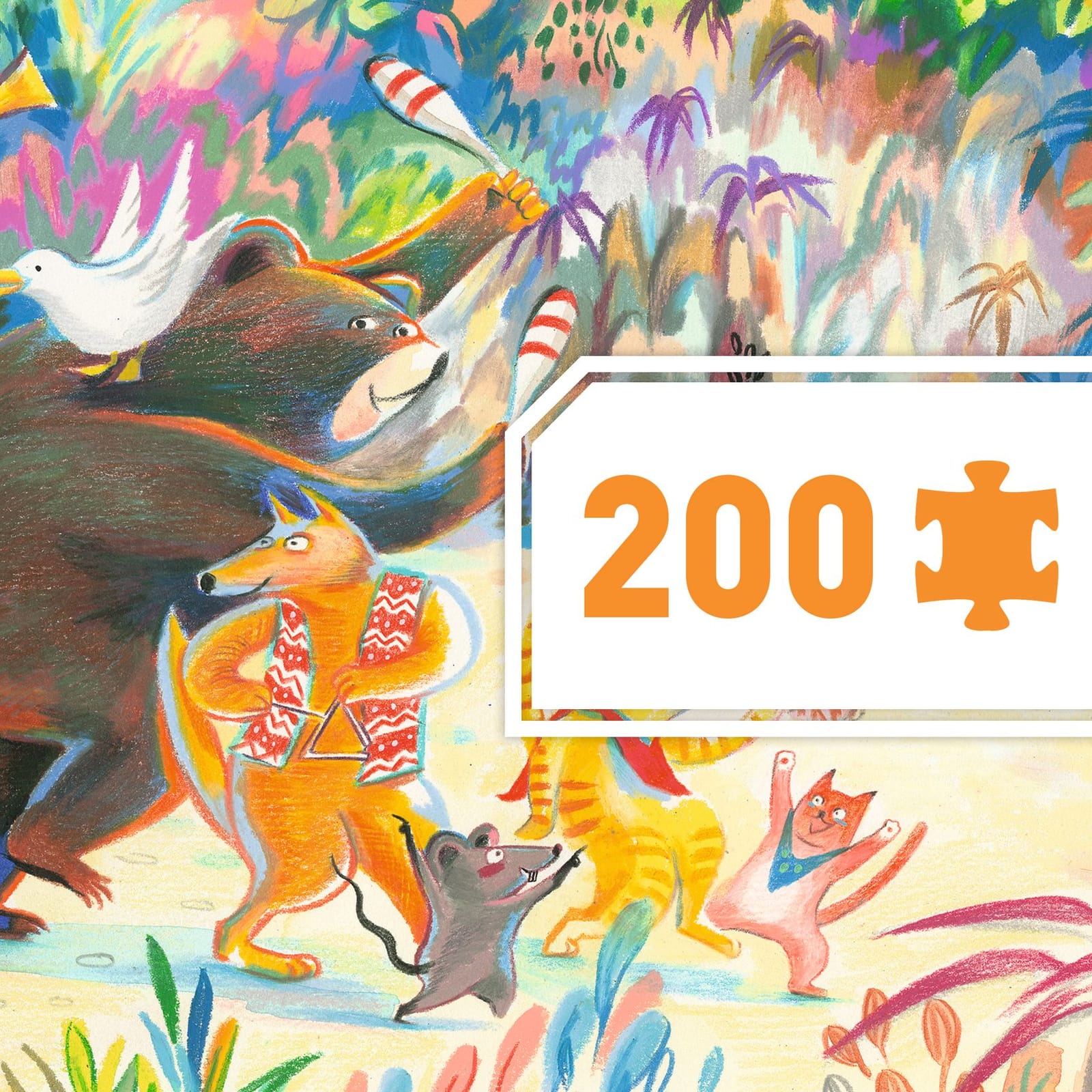 200 Piece Puzzle Gallery - Woods Music Band