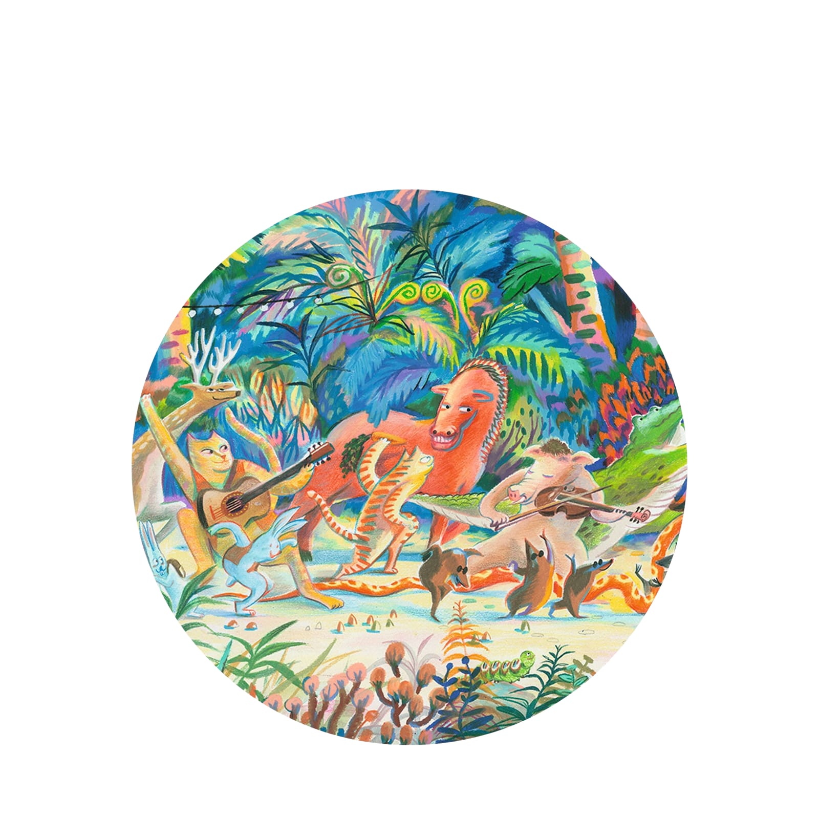 200 Piece Puzzle Gallery - Woods Music Band