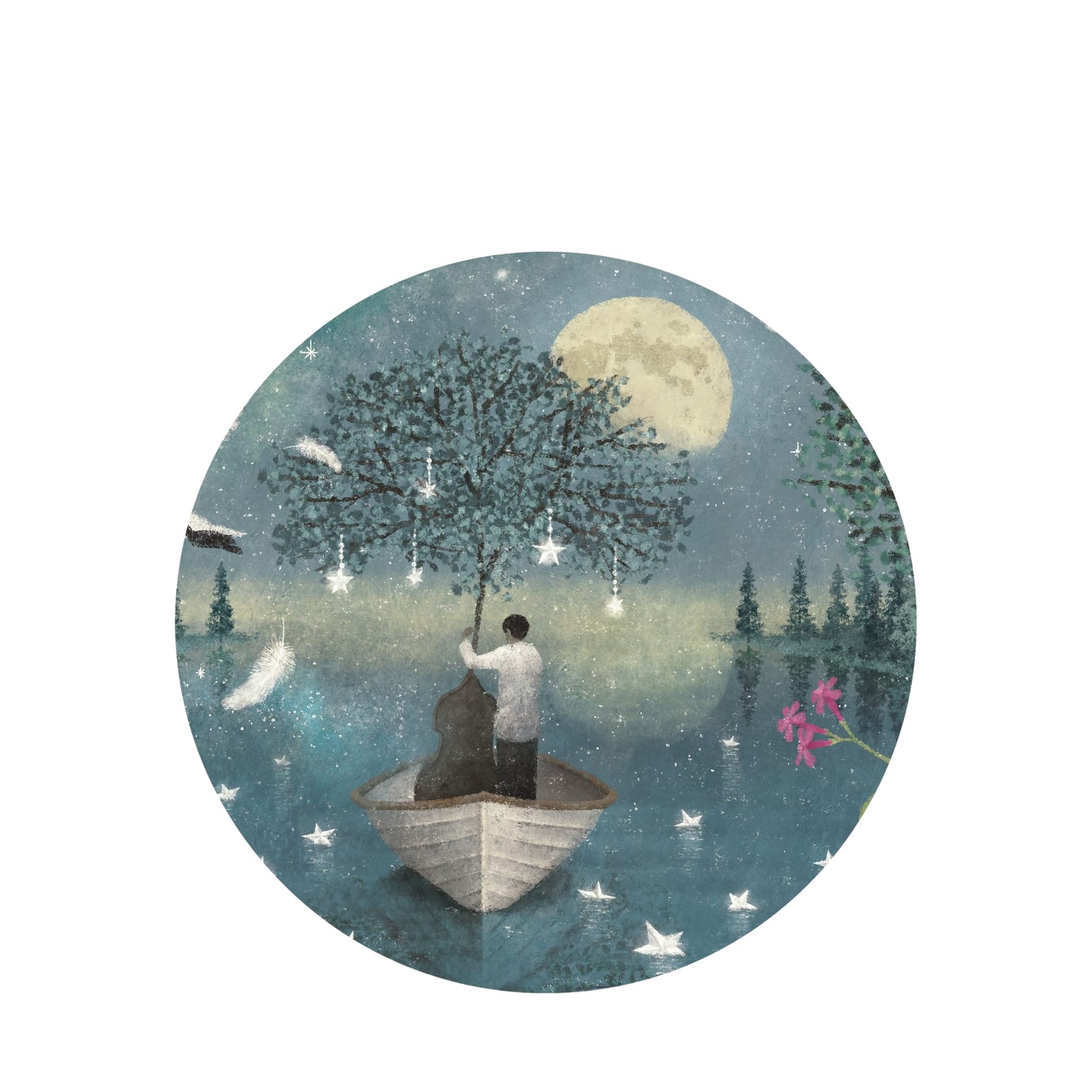 1000 Piece Puzzle Gallery - Hymn To The Moon