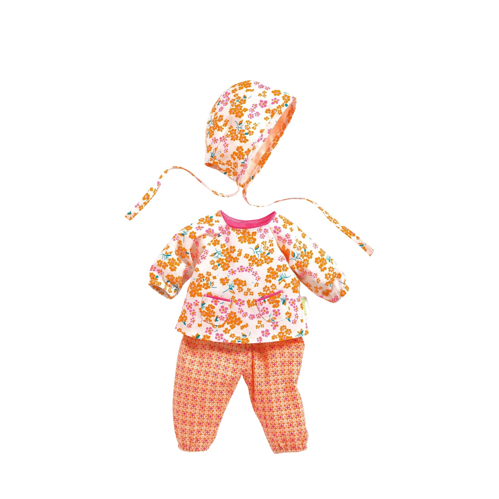 Doll Outfit Set 34cm - Hanako Print