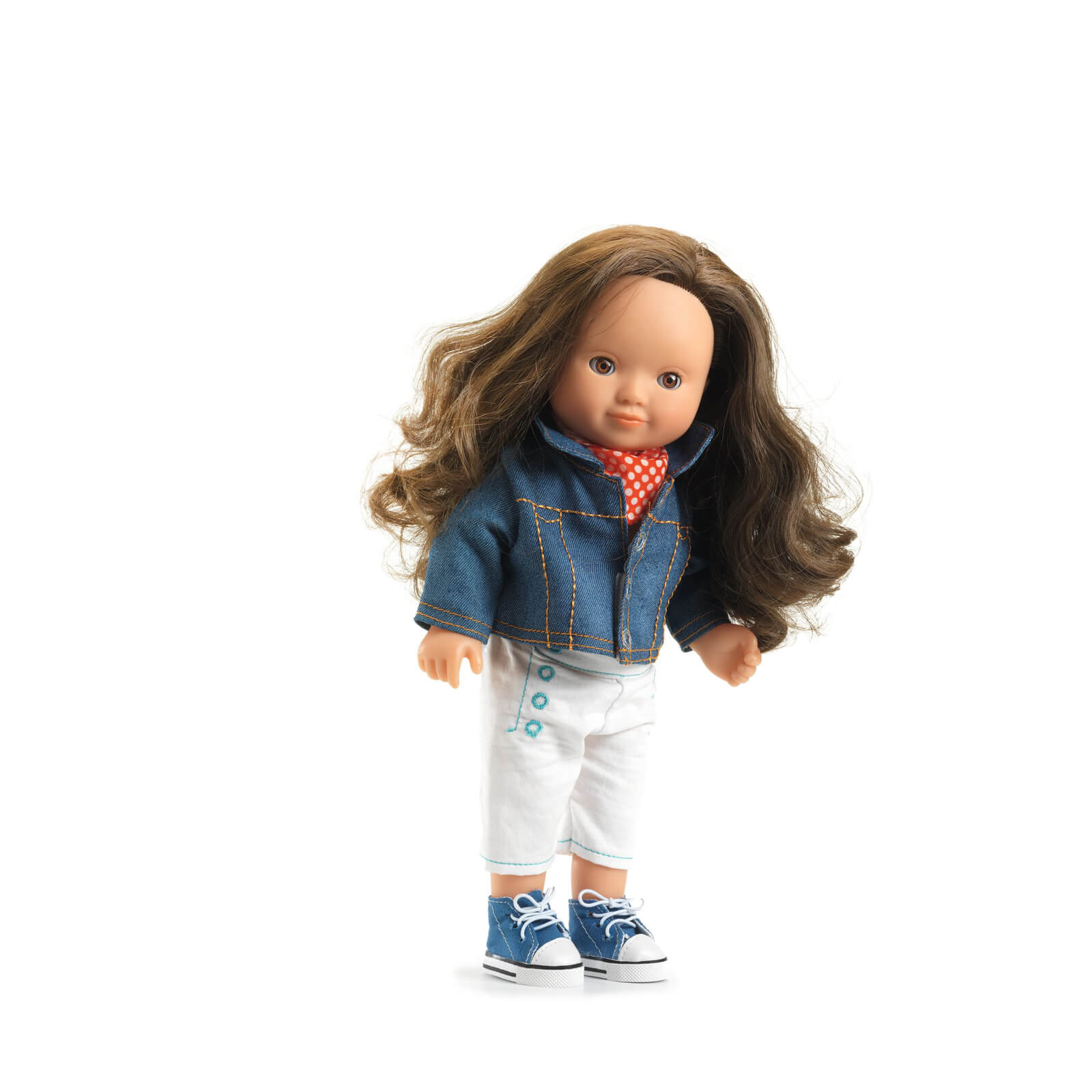 Doll Outfit Set 34cm - Blue Jacket