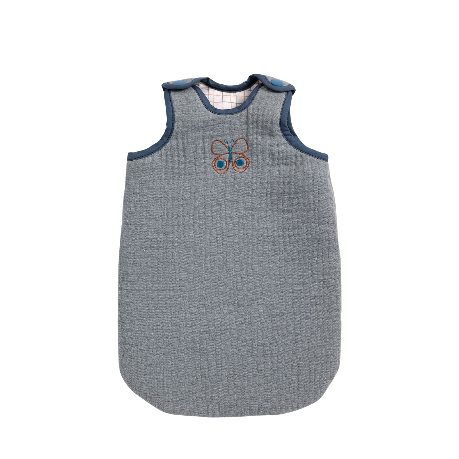 Doll Sleeping Bag - Butterfly Blue