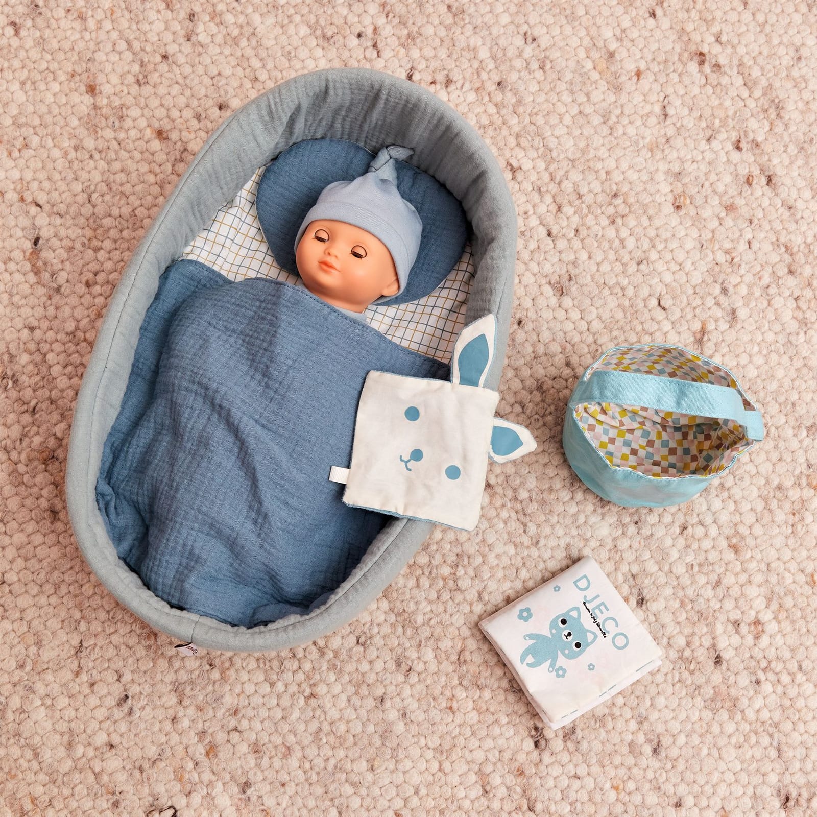 Doll Rocking Cradle - Blue Dream
