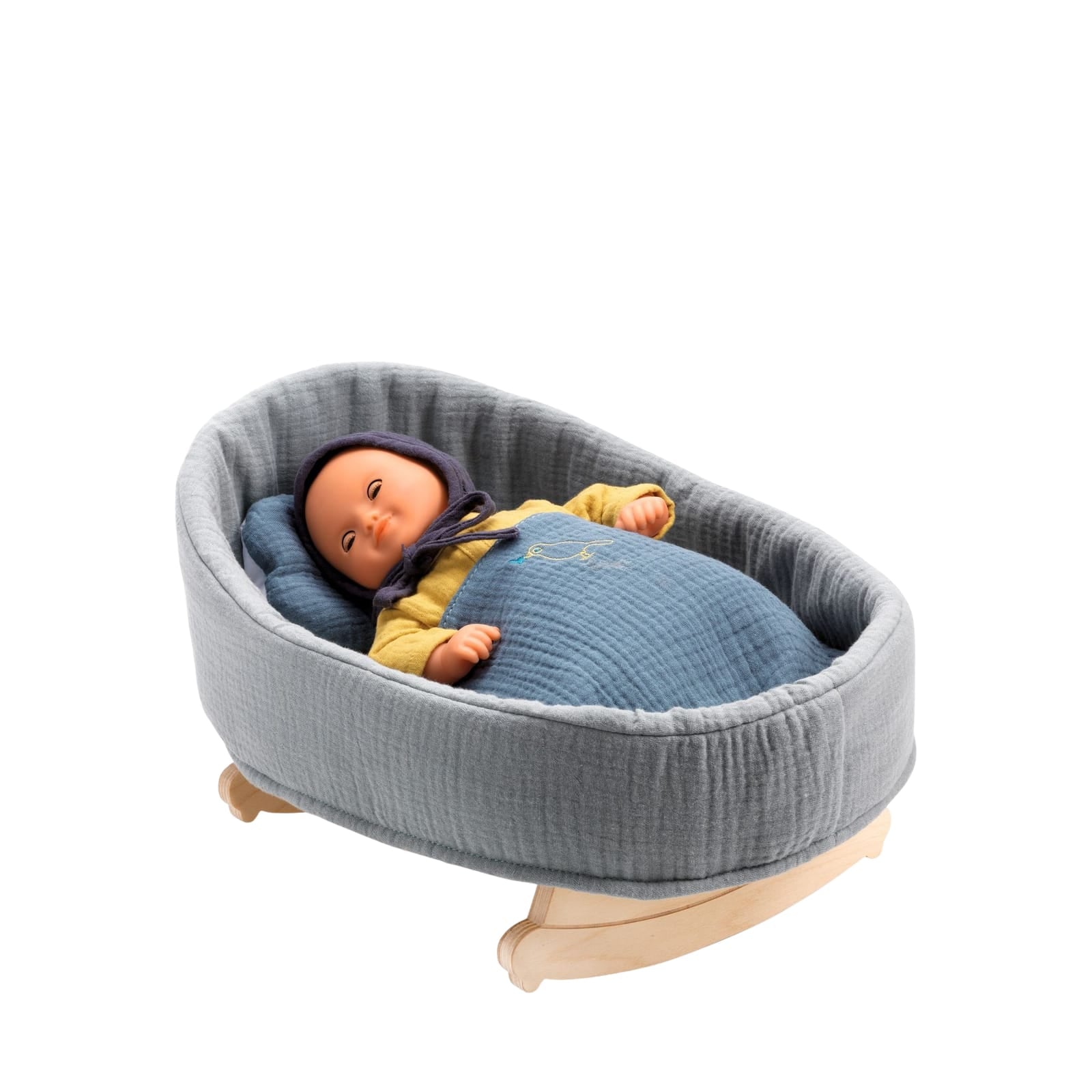 Doll Rocking Cradle - Blue Dream