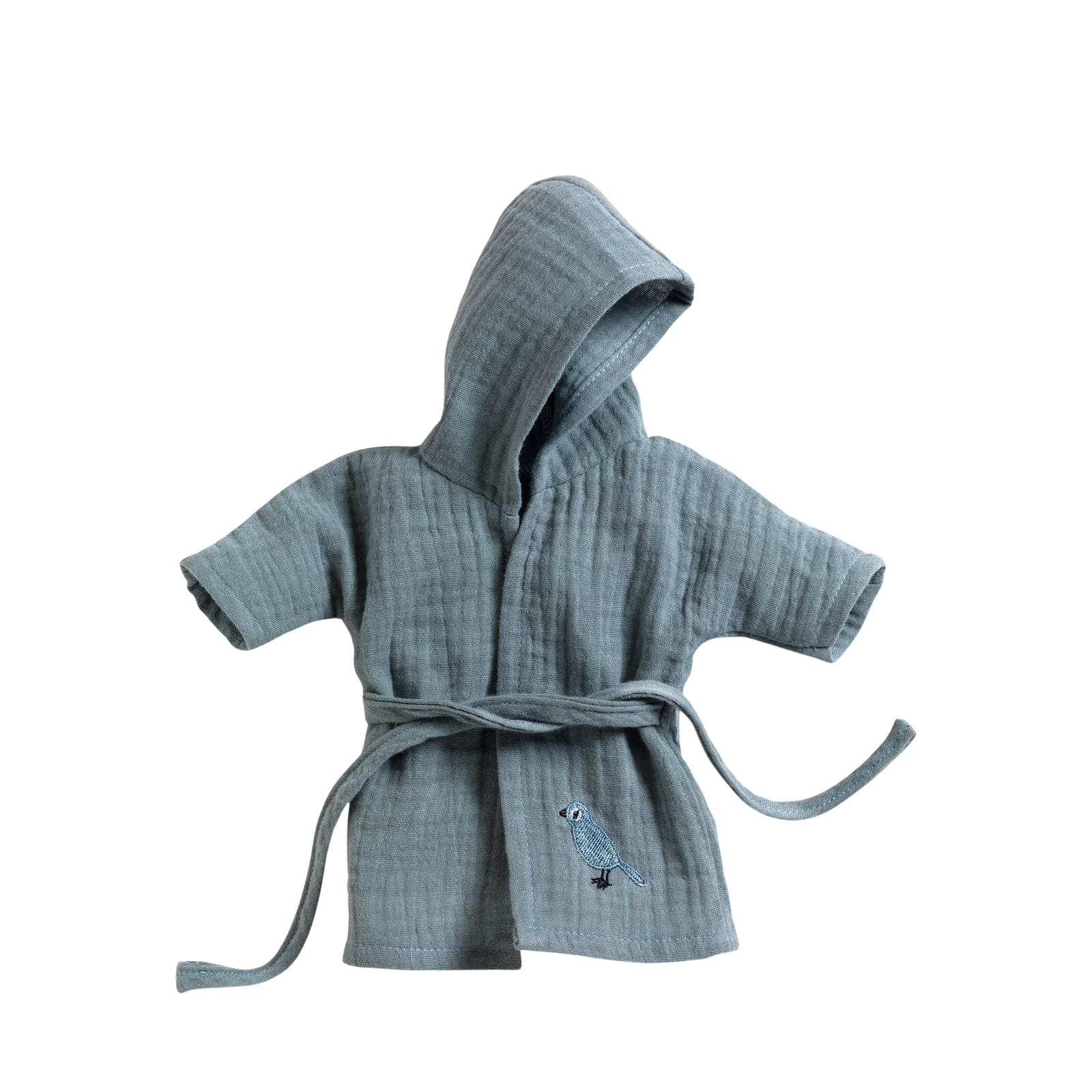 Doll Outfit Set 34cm - Grey Bath Robe
