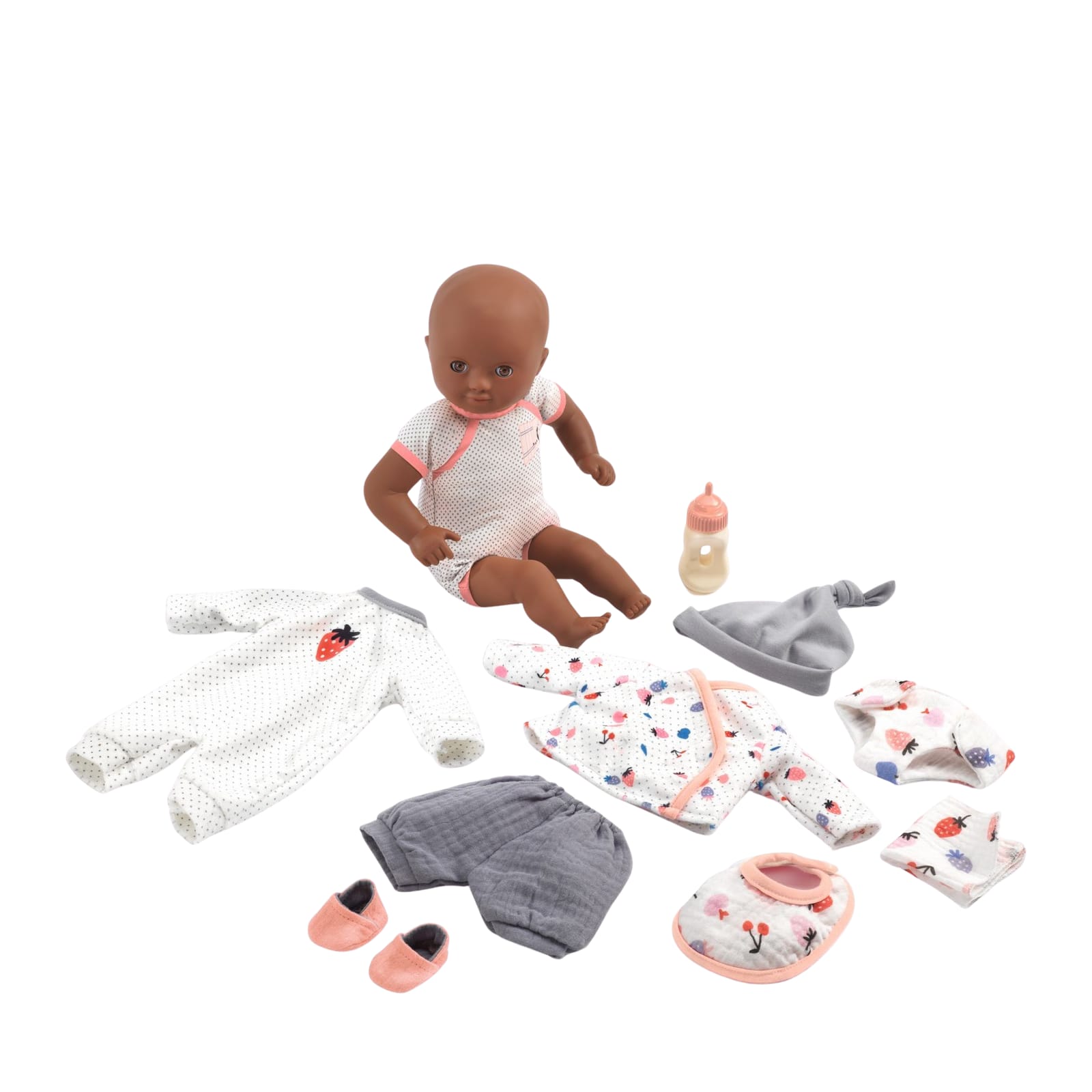 Baby Doll 32cm Suitcase and Accessories - Cerise