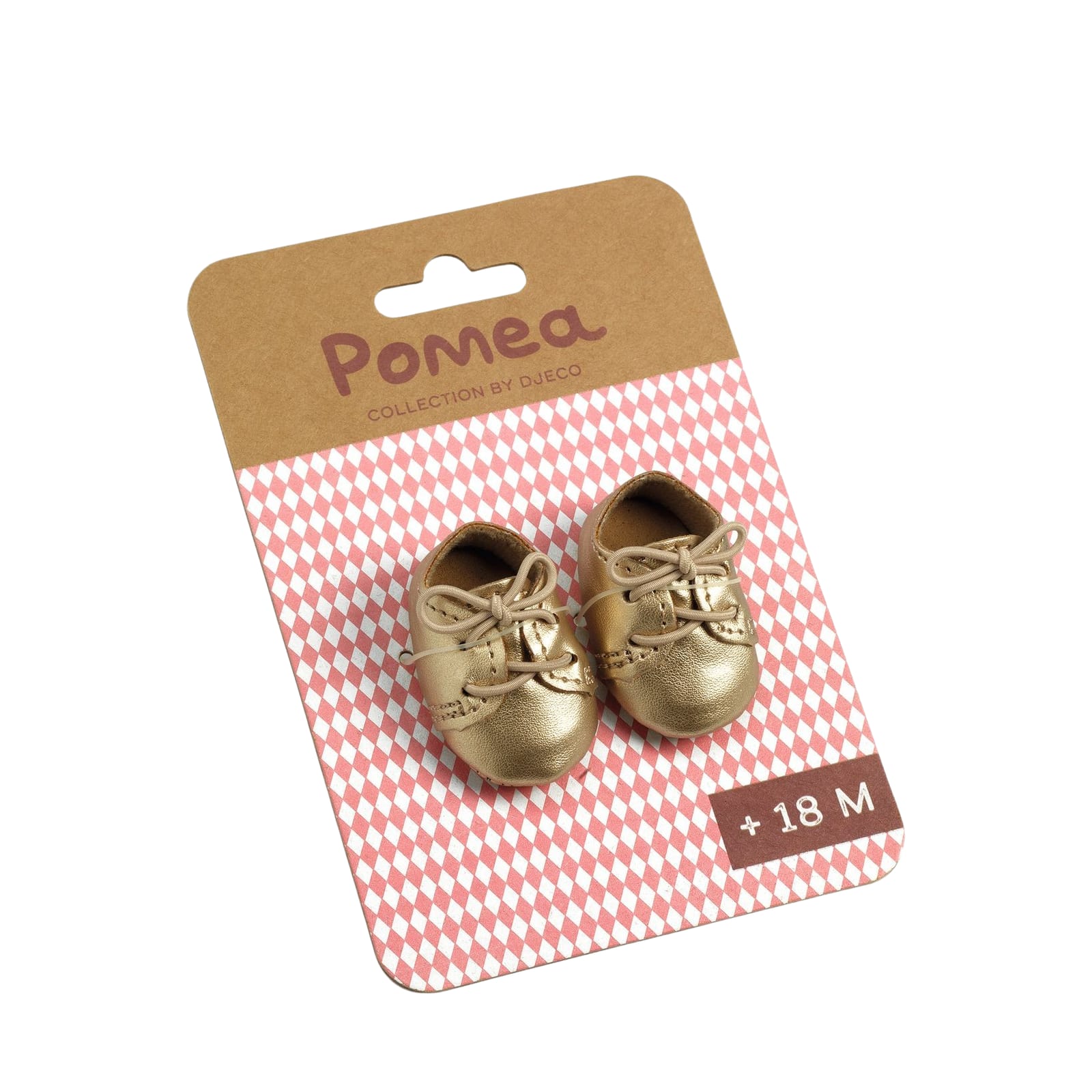 Doll Shoes 32cm - Golden Shoes