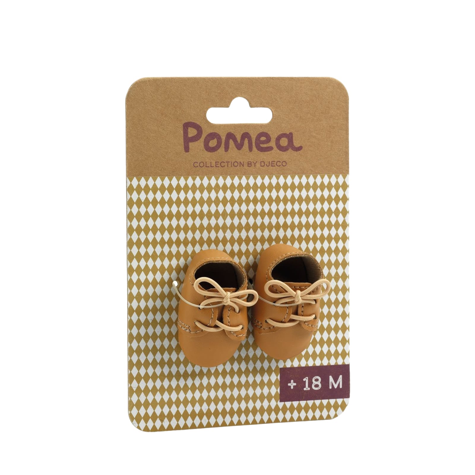 Doll Shoes 32cm - Brown Shoes