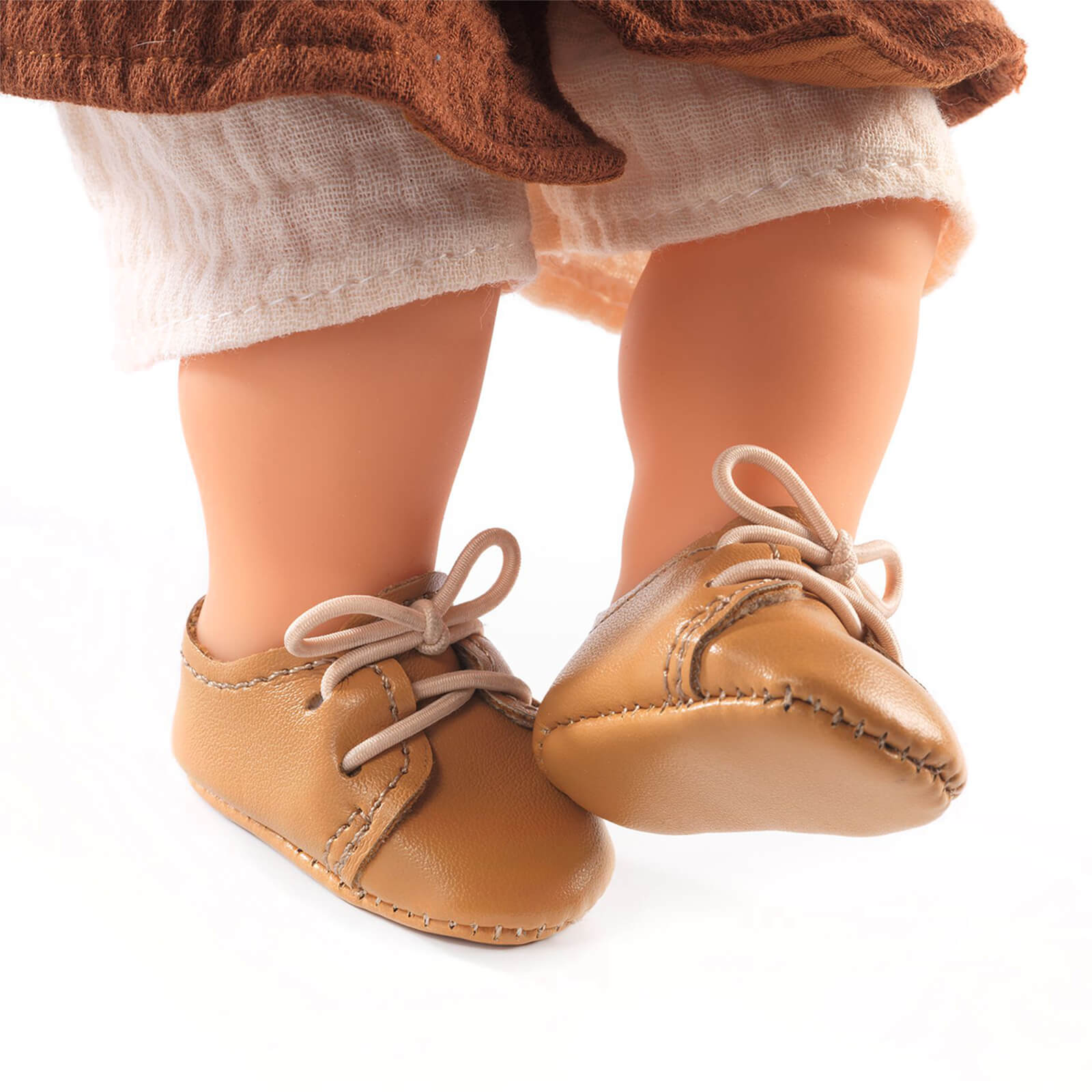 Doll Shoes 32cm - Brown Shoes