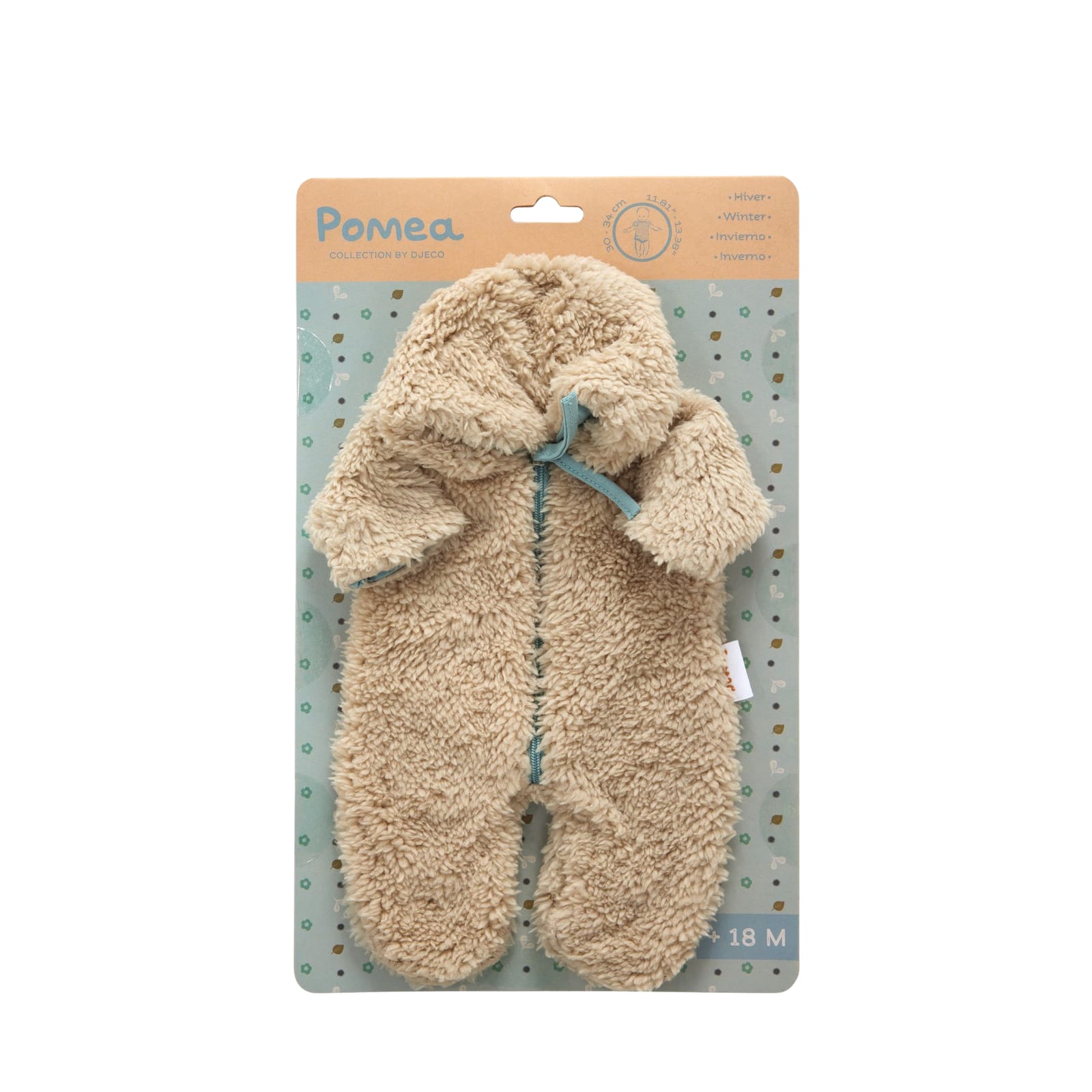 Doll Outfit Set 34cm - Winter Suit