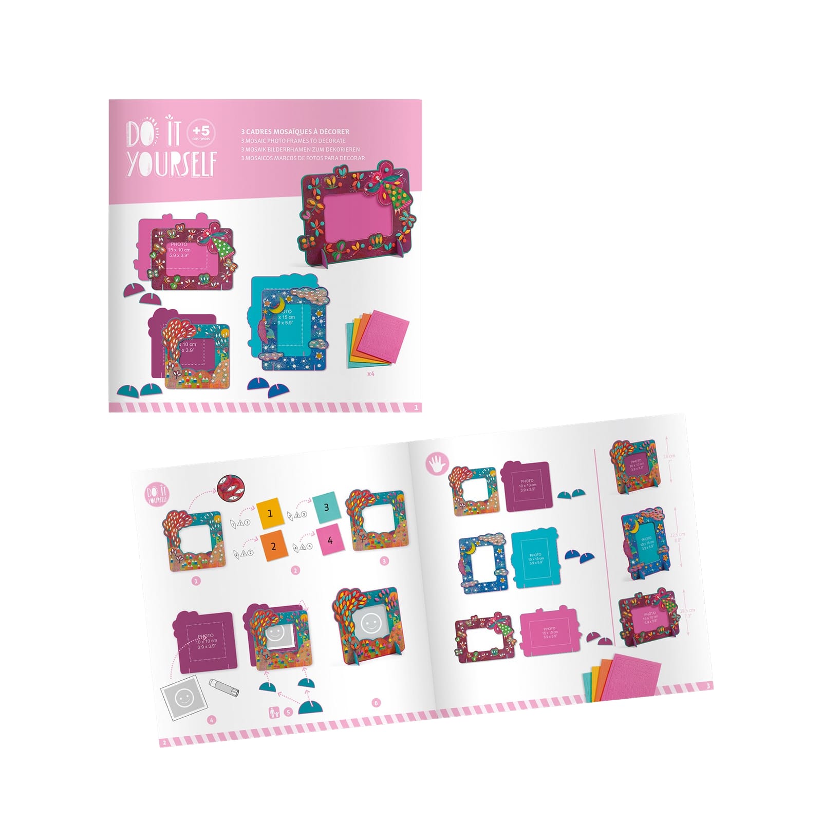 Do It Yourself Craft Set - Picture Frames Fairy