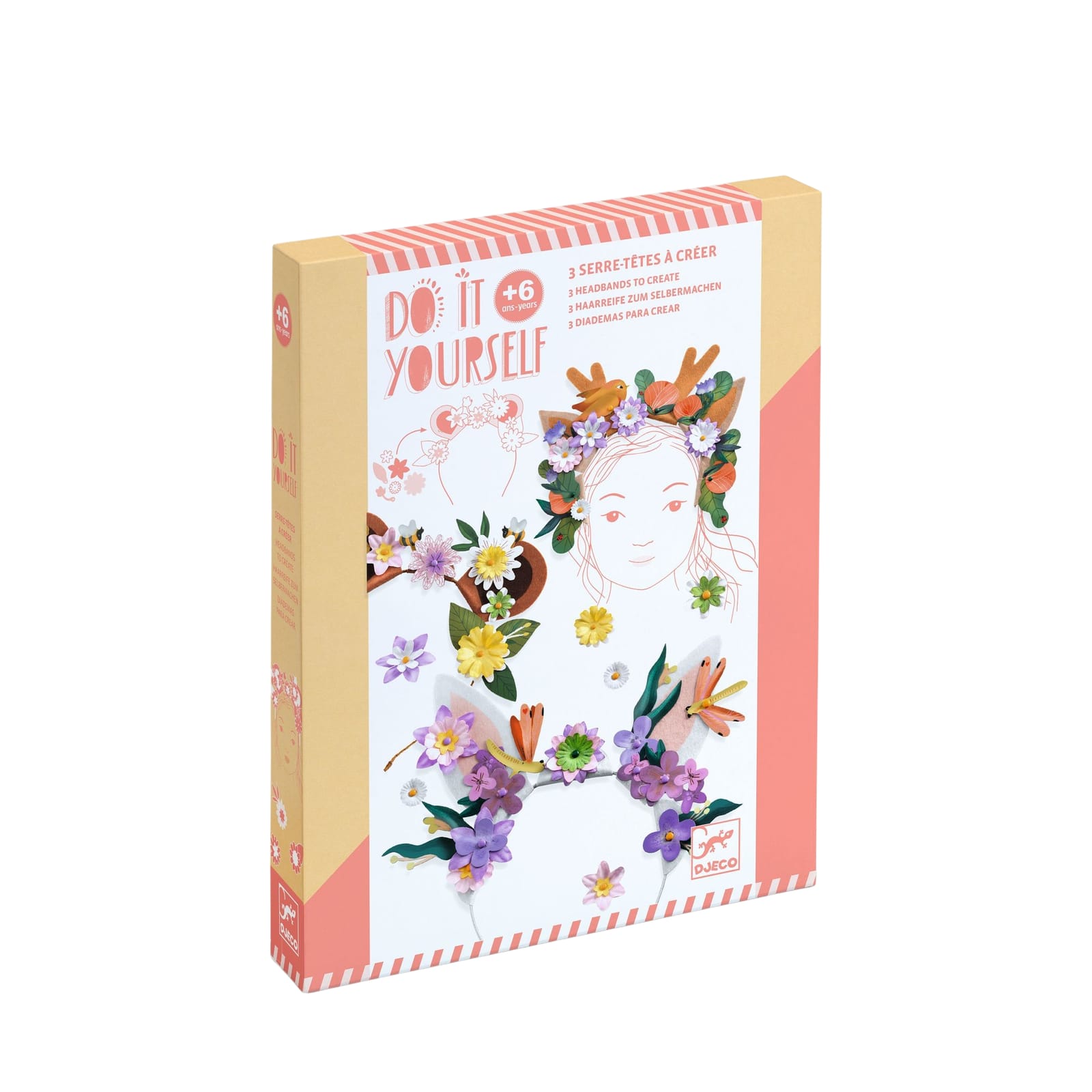 Do It Yourself Headbands Craft Set - Flower Friends