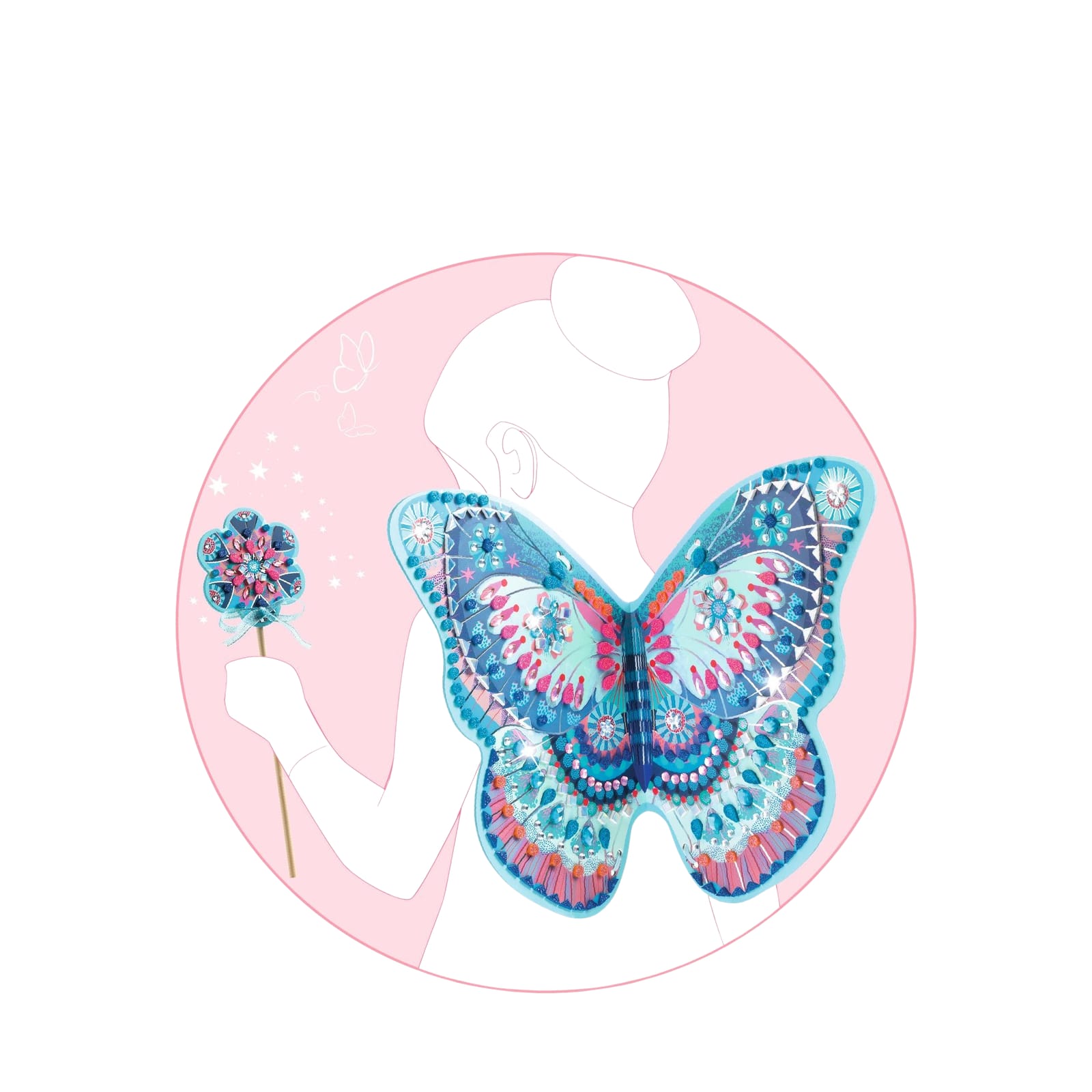 Do It Yourself Craft Set - Fairy Wings and Wand