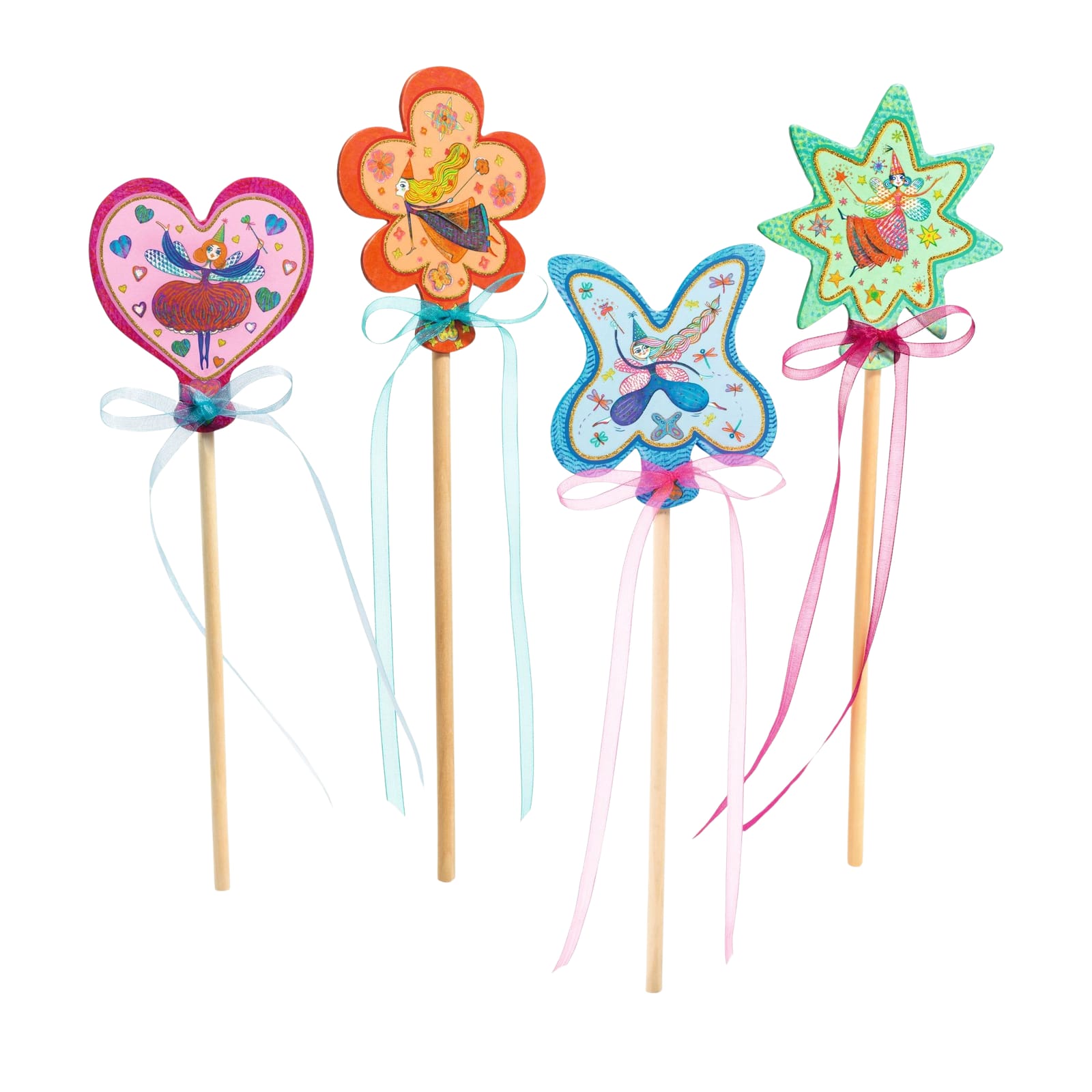 Do It Yourself Craft Set - 4 Fairy Wands