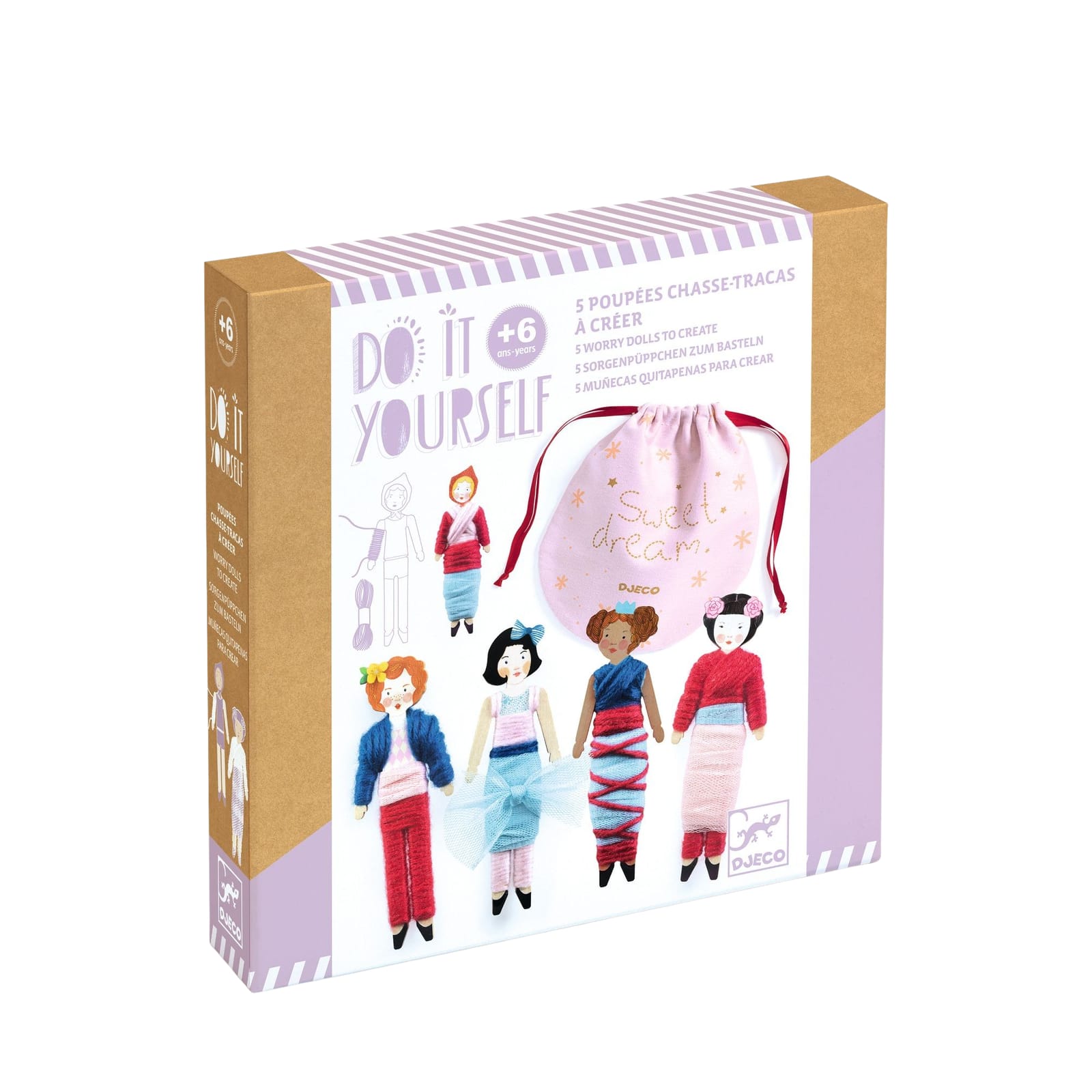 Do It Yourself Craft Set - 5 Worry Dolls