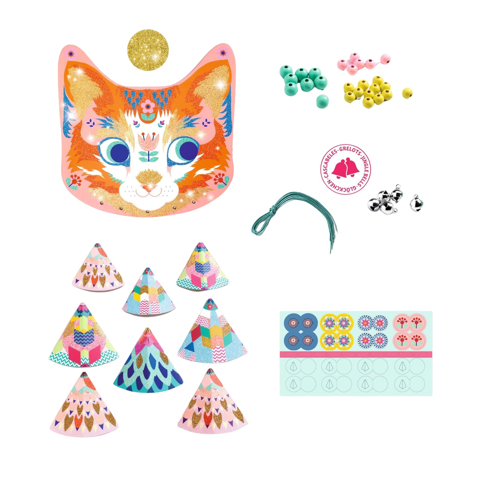 Do It Yourself Craft Set - Kitty Wind Chime