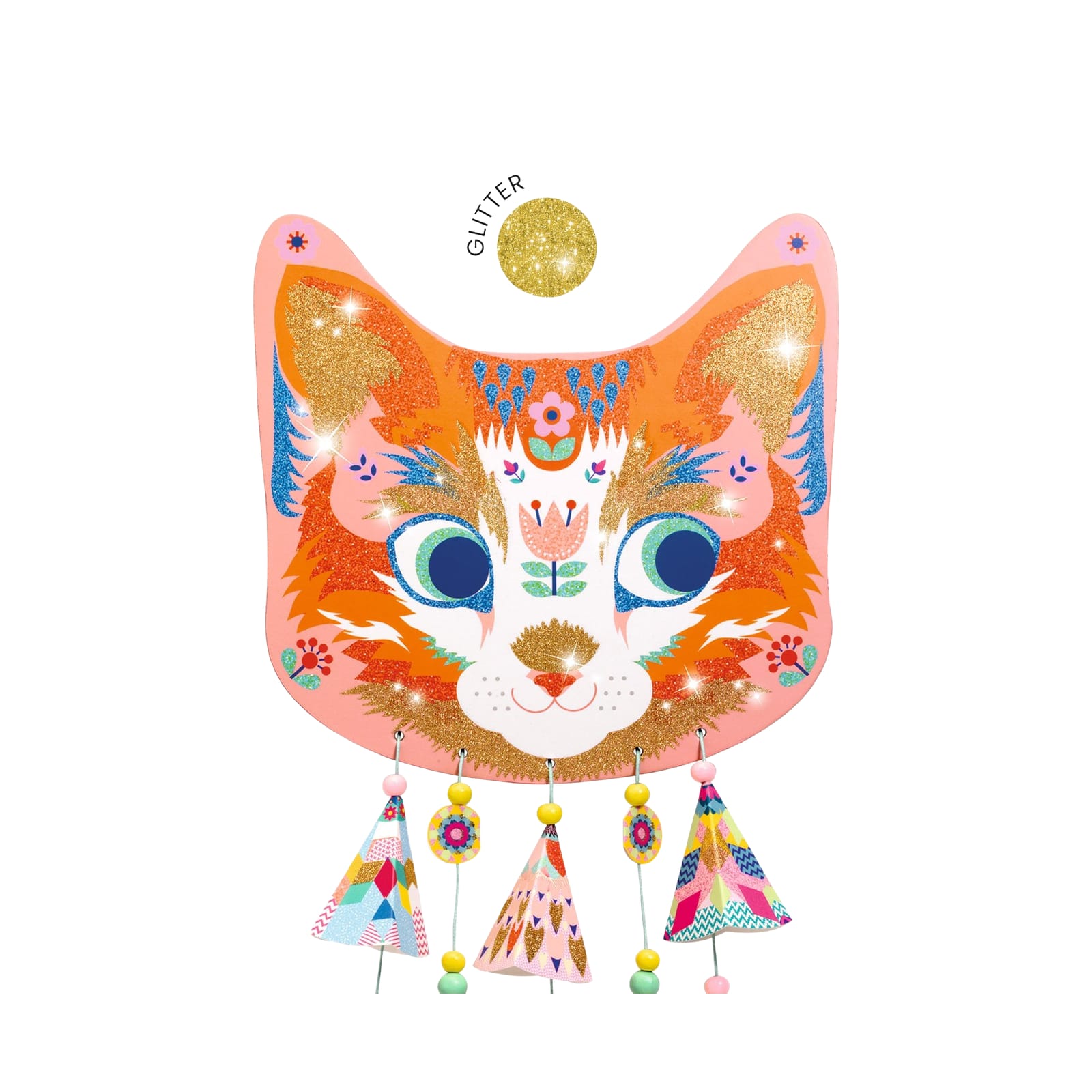 Do It Yourself Craft Set - Kitty Wind Chime
