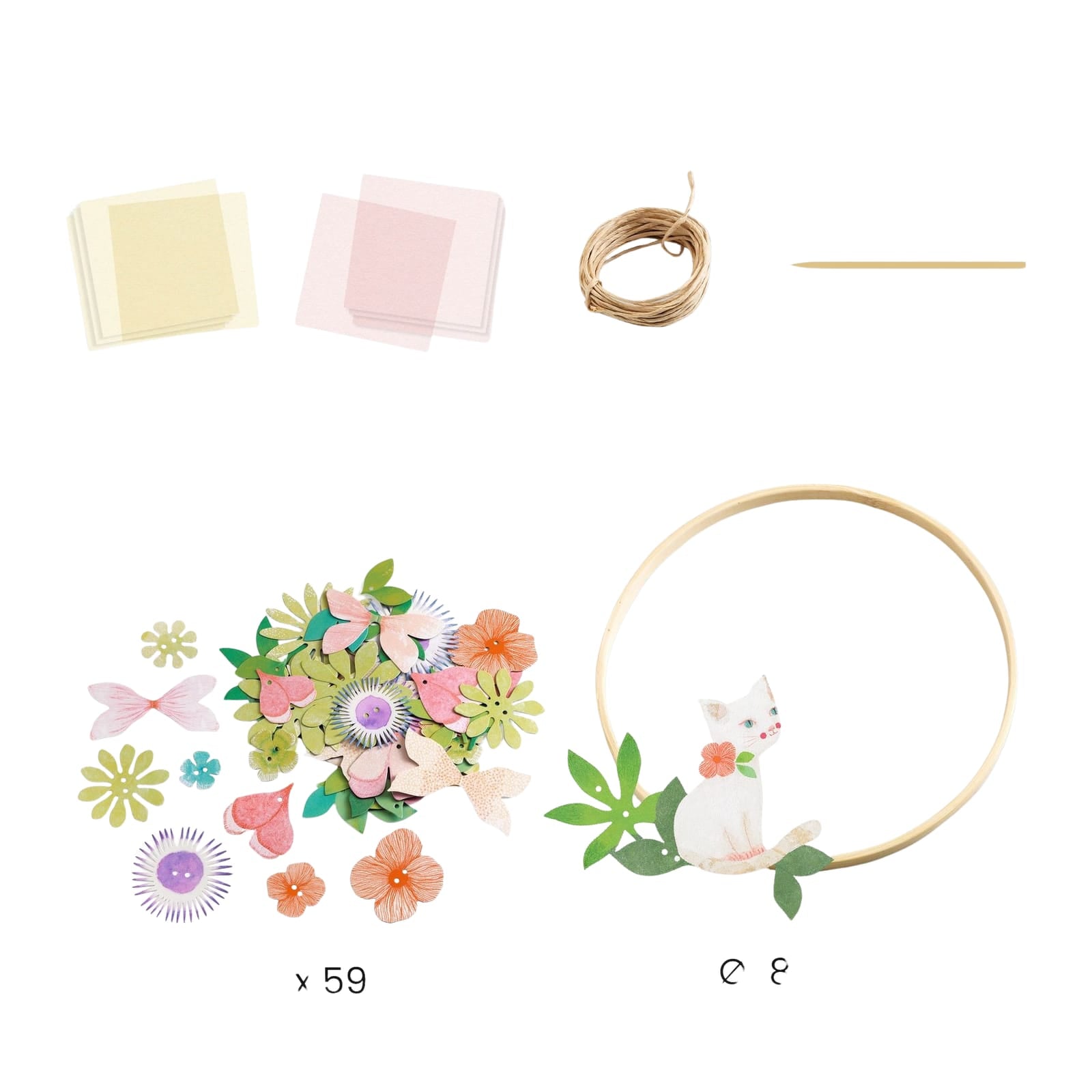 Do It Yourself Craft Set - Dalia Wreath