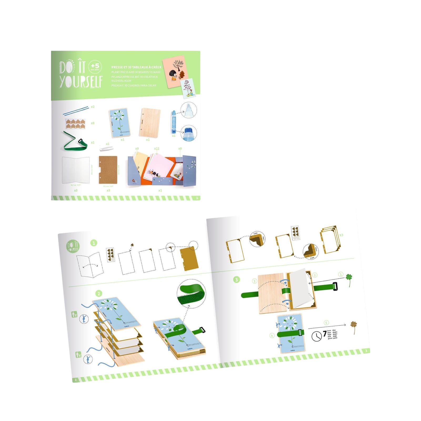 Do It Yourself - Inspirational Nature Flower Press Kit