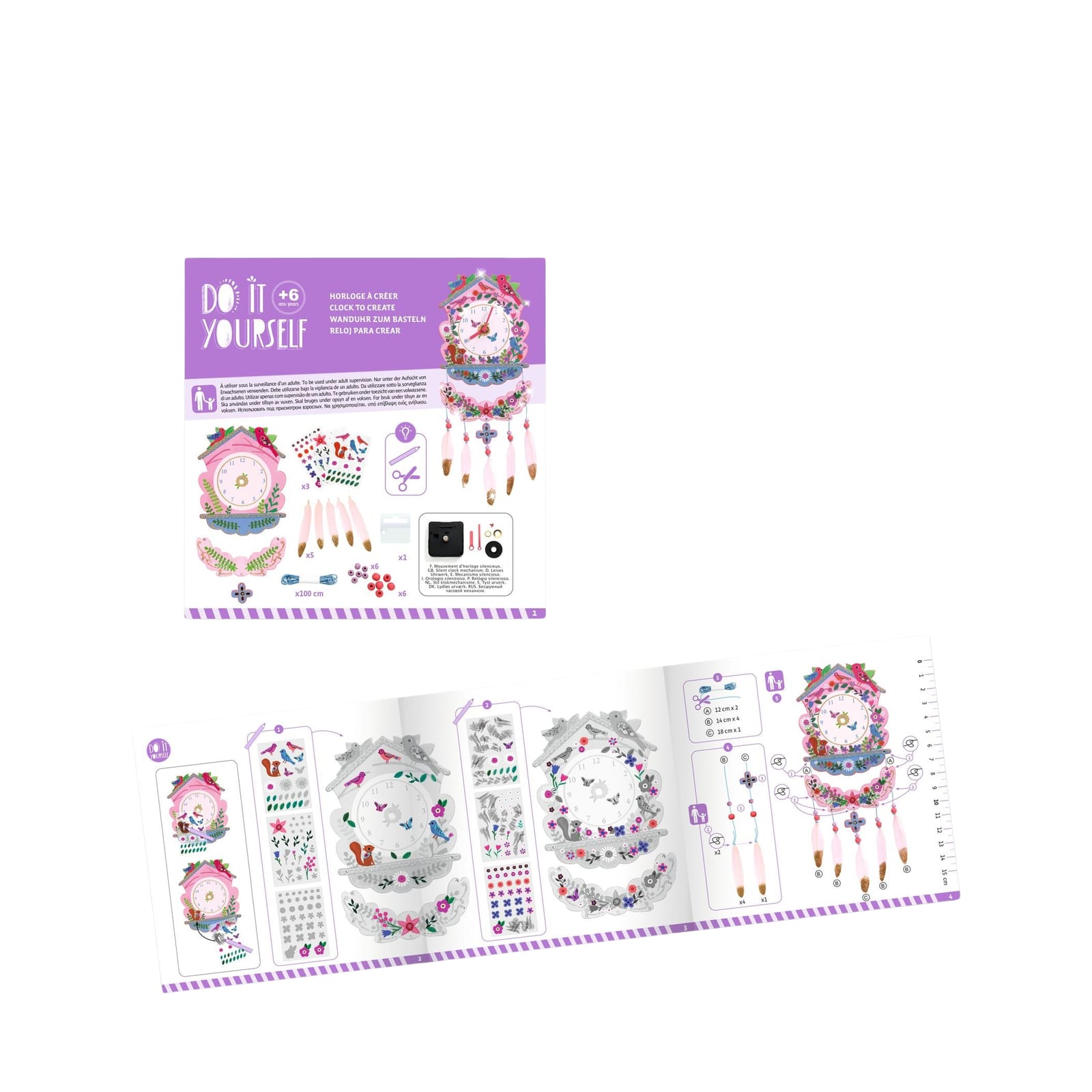 Do It Yourself Craft Set - Cuckoo Clock
