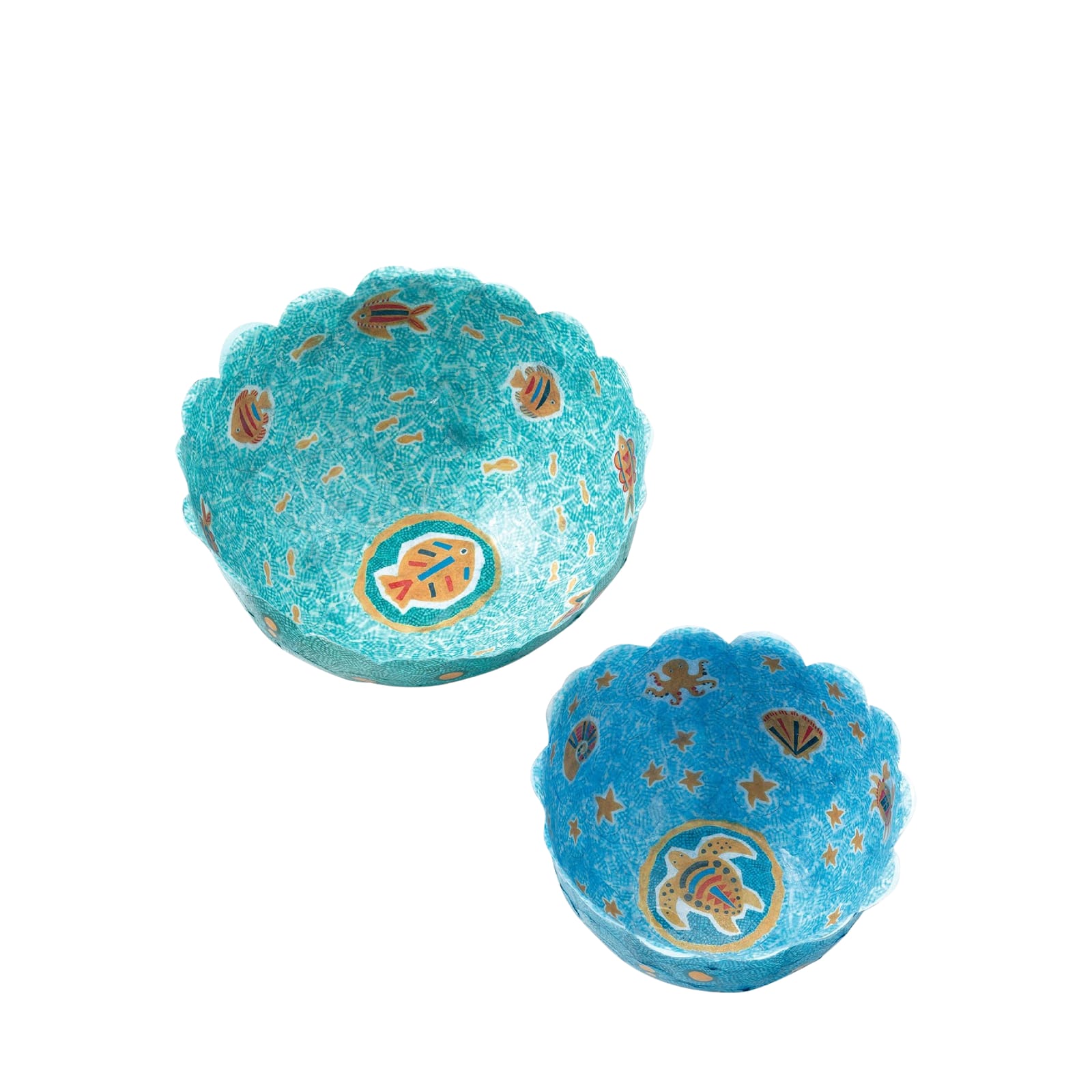 Do It Yourself Craft Set - Paper Bowls The Sea