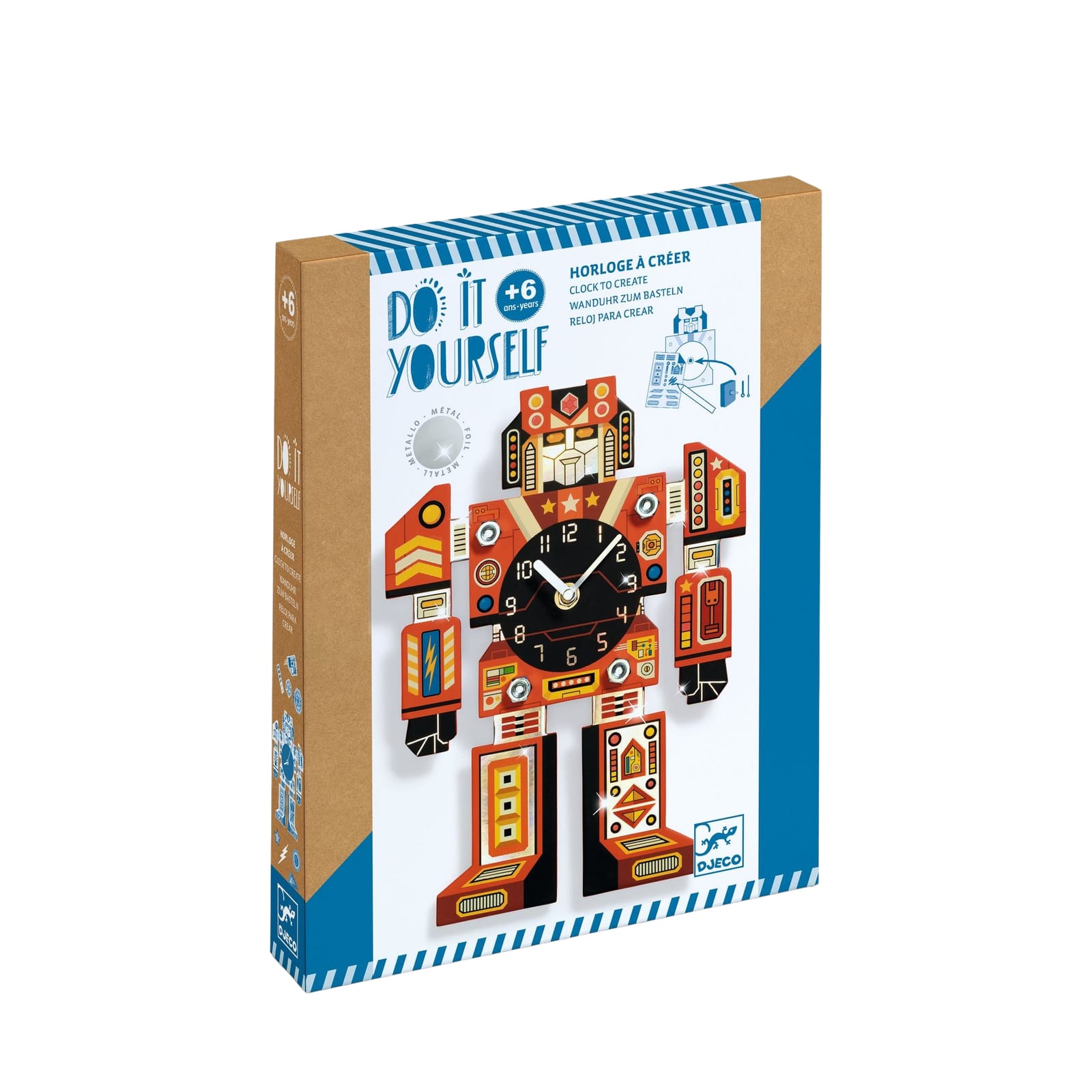 Do It Yourself Craft Set - Robo Clock