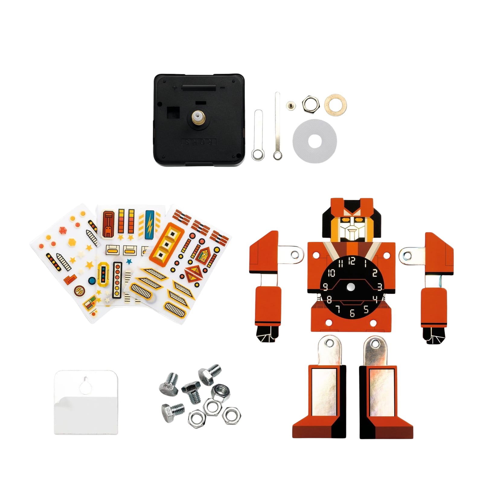 Do It Yourself Craft Set - Robo Clock
