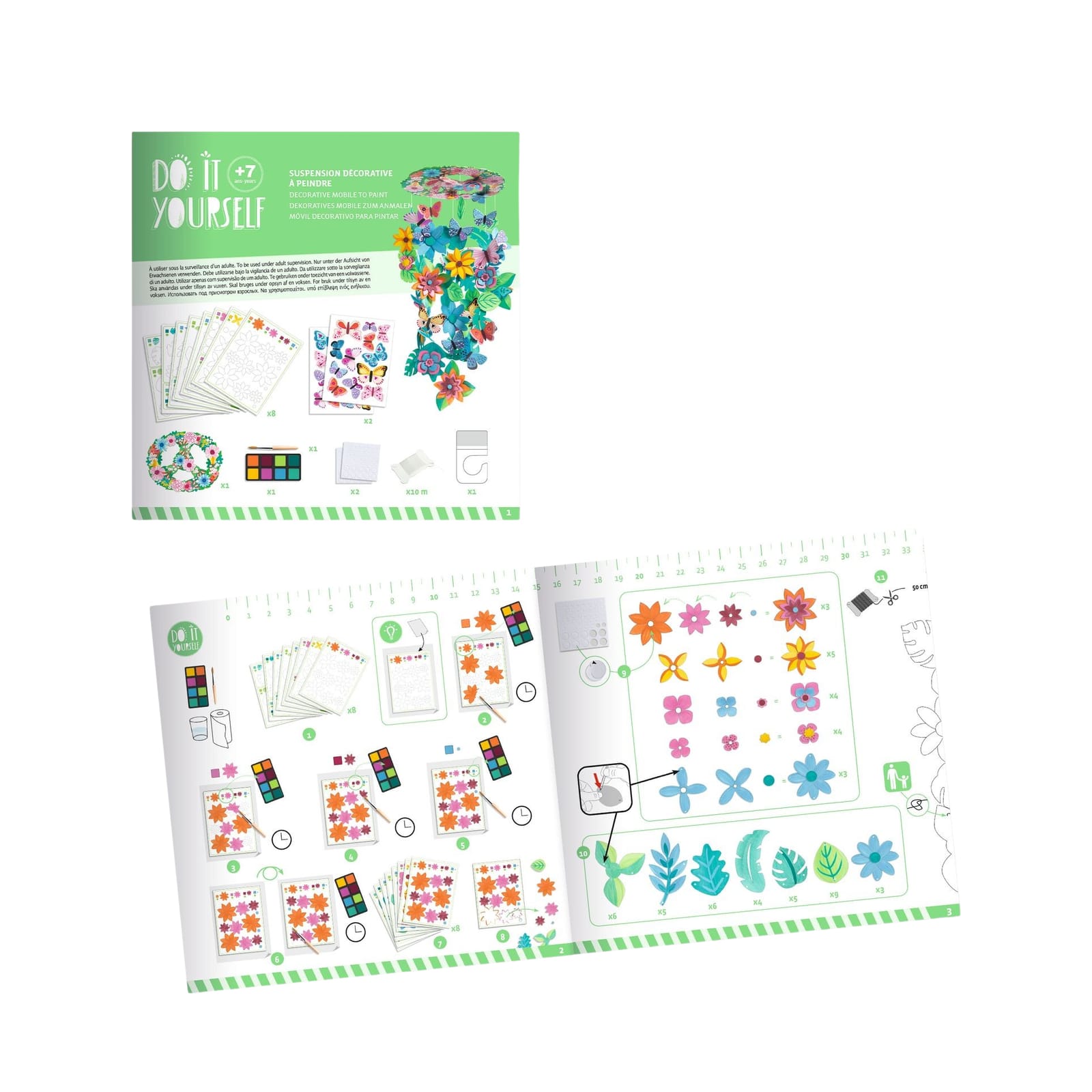 Painting Craft Set - Spring Time Mobile
