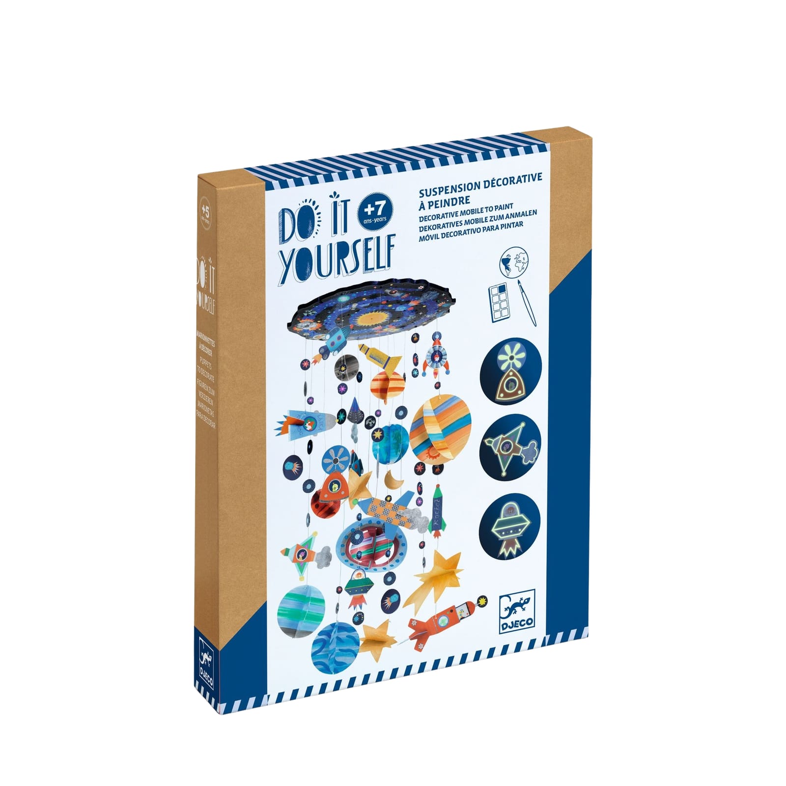 Painting Craft Set - Solar System Mobile