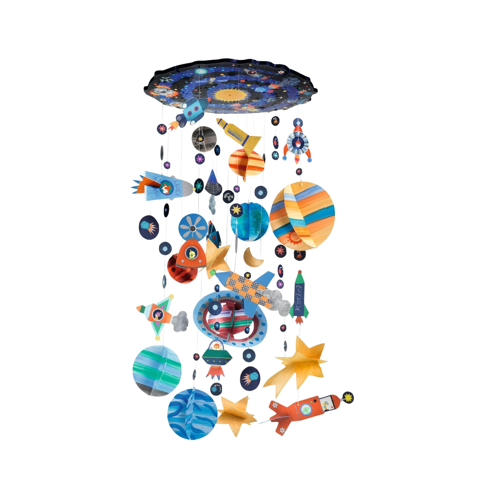 Painting Craft Set - Solar System Mobile