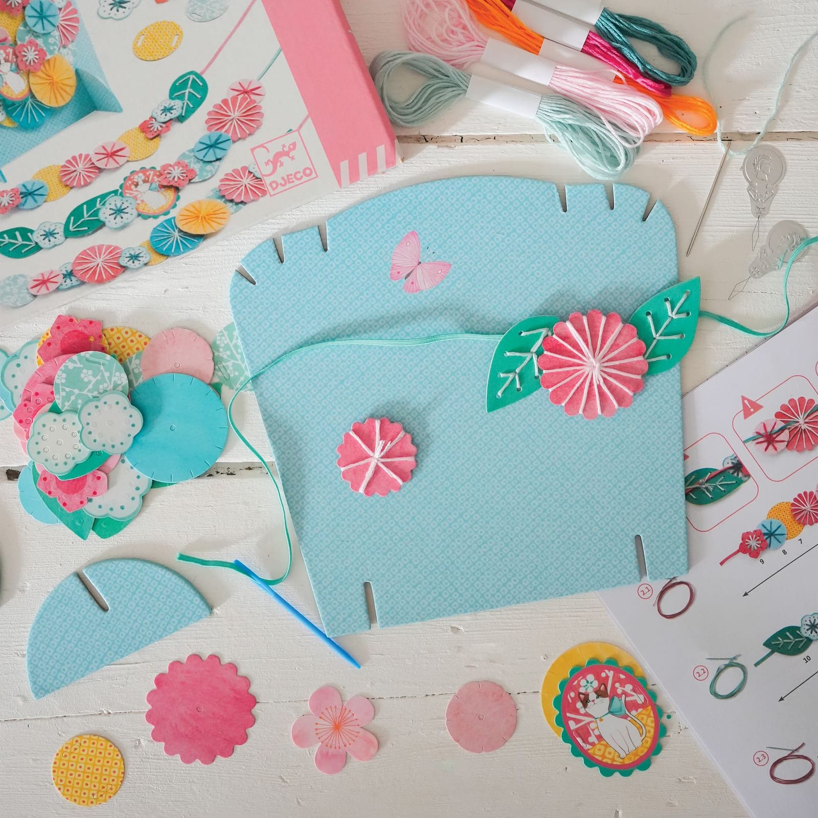 Do It Yourself Necklaces Craft Set - Flora