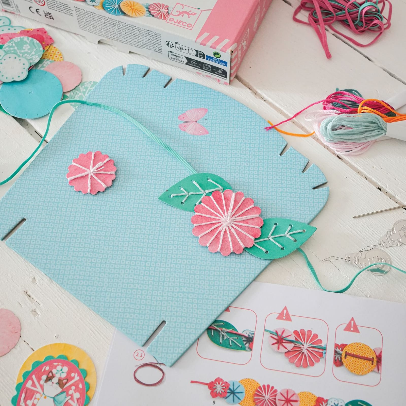 Do It Yourself Necklaces Craft Set - Flora