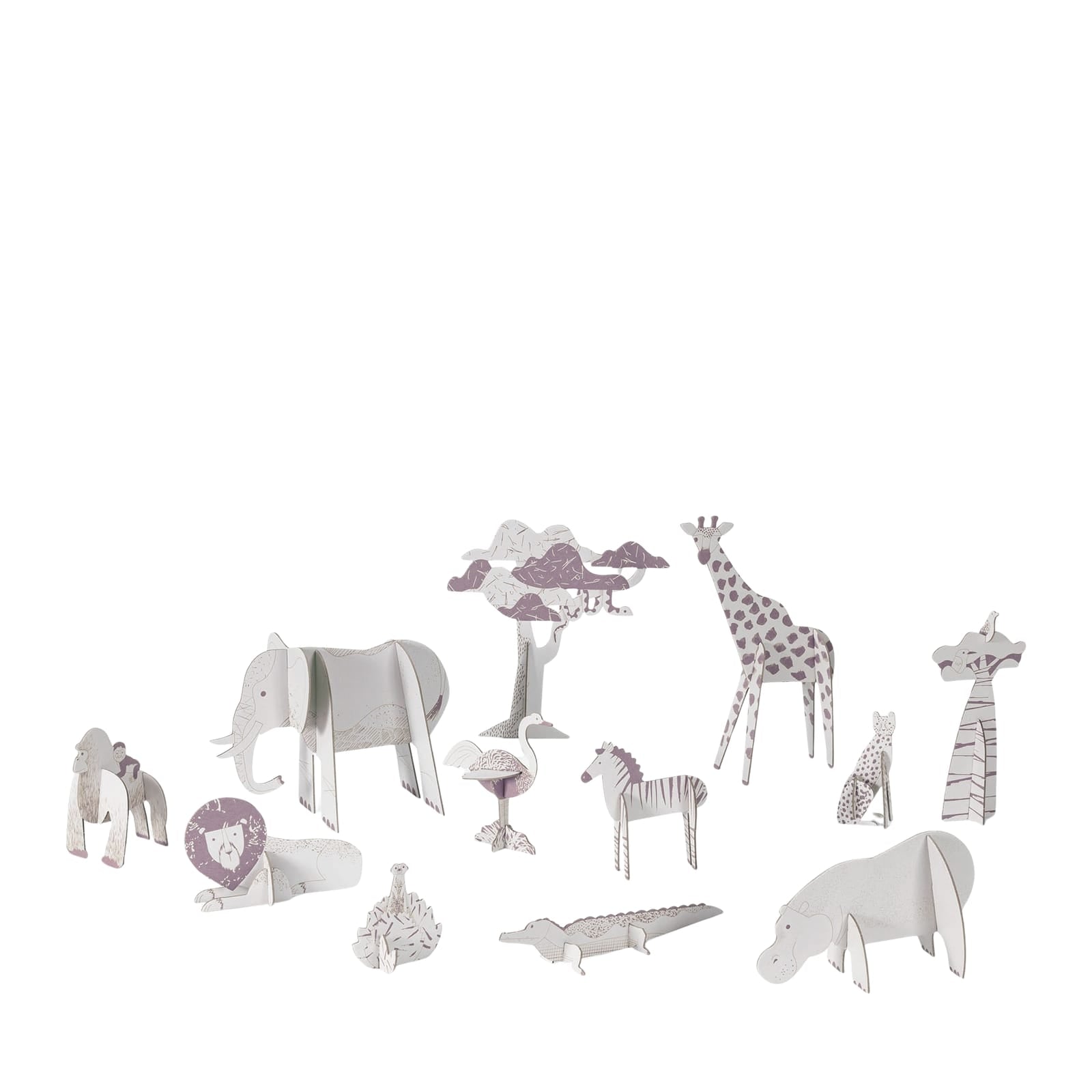 Colour Assemble Play Craft Set - Savanna