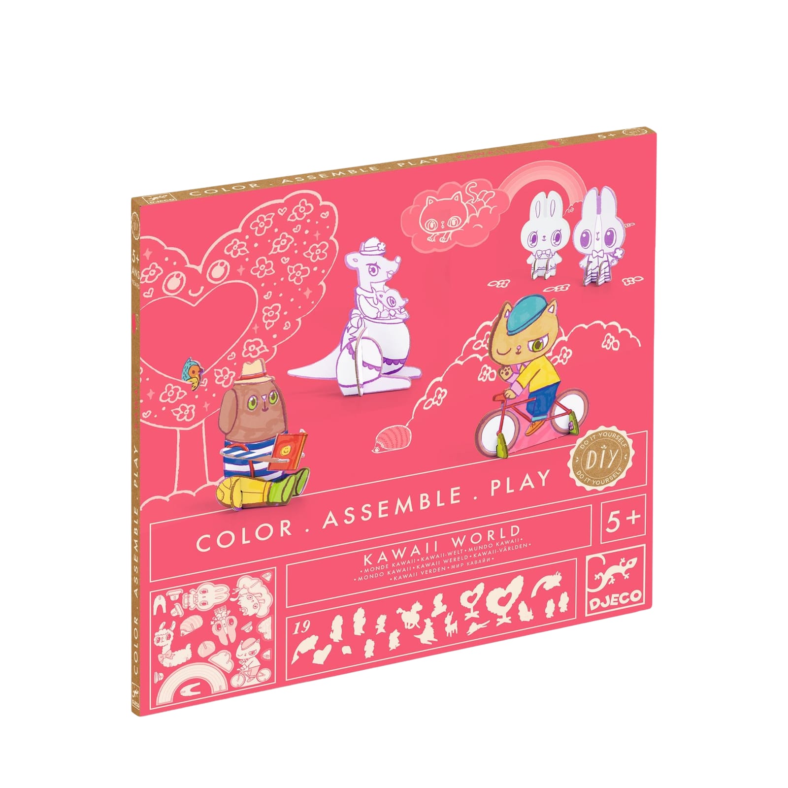 Colour Assemble Play Craft Set - Kawaii World