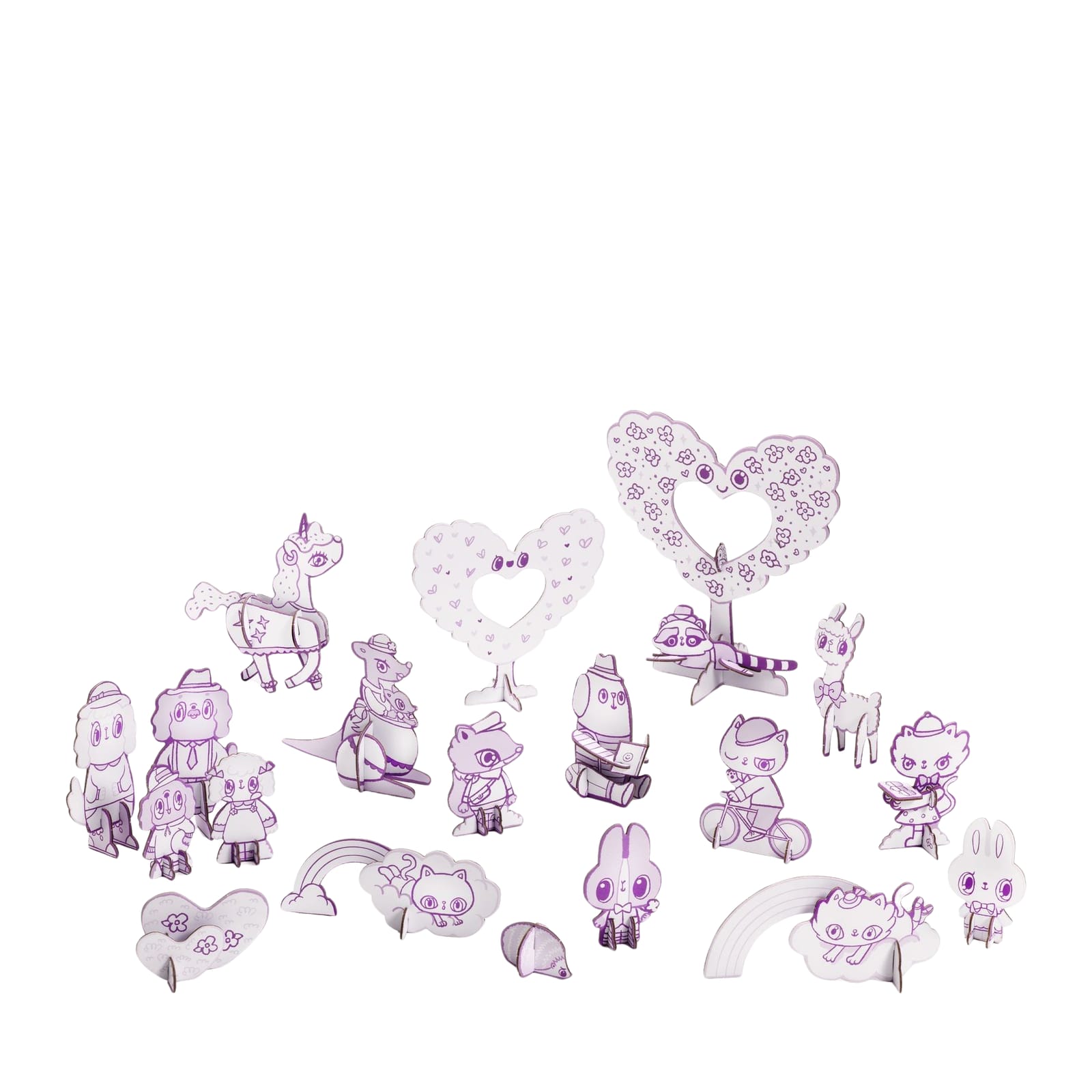 Colour Assemble Play Craft Set - Kawaii World