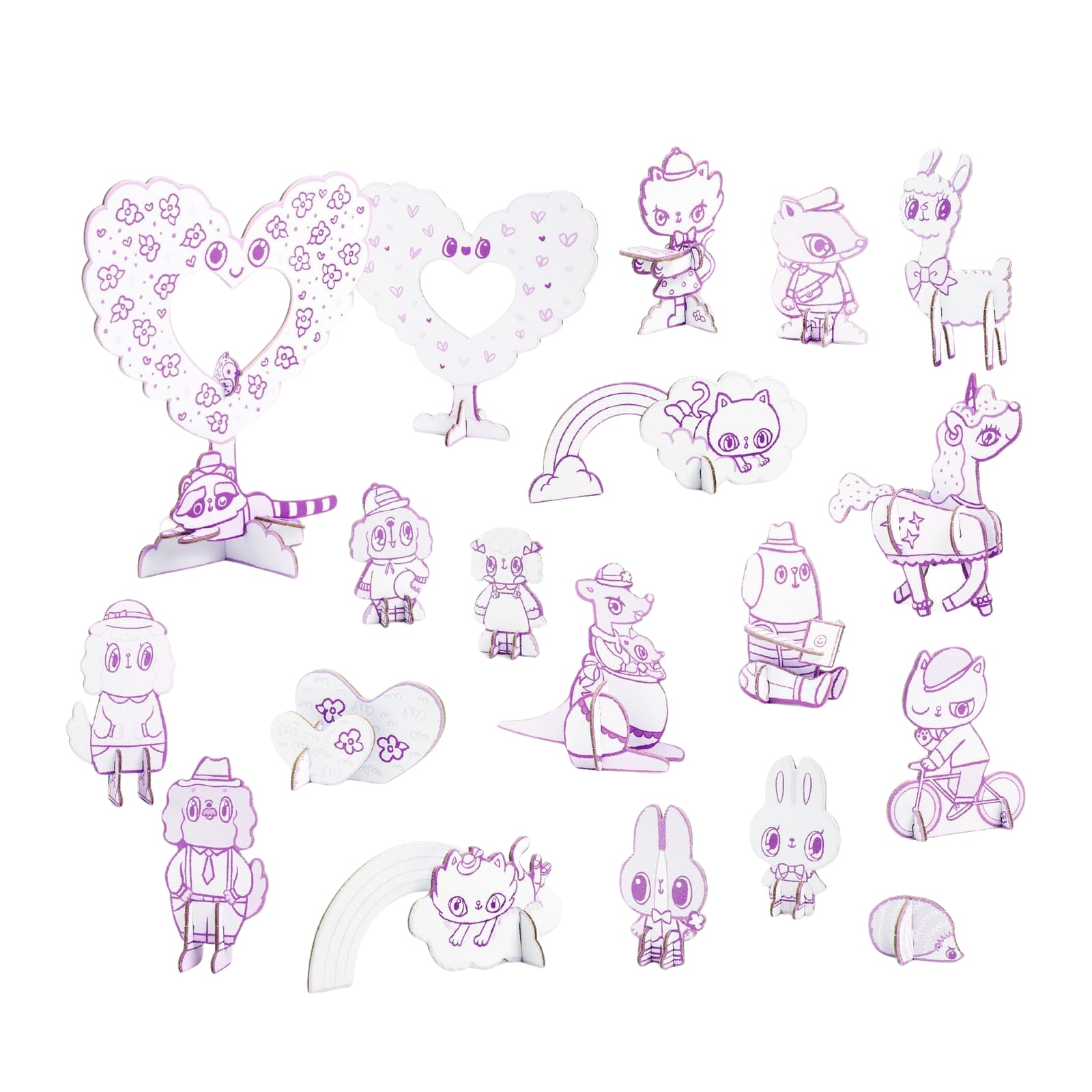 Colour Assemble Play Craft Set - Kawaii World