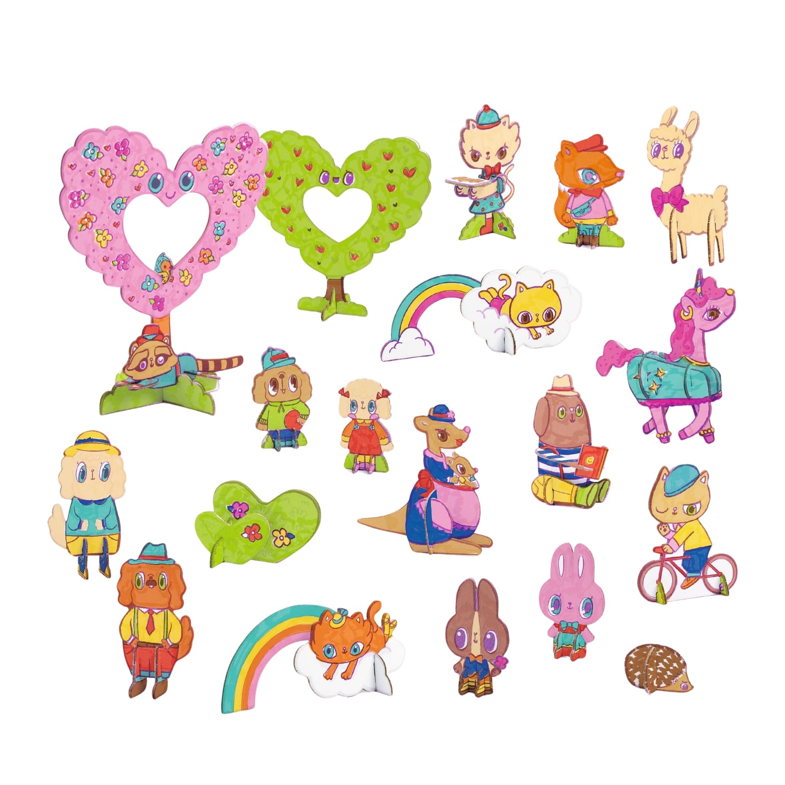 Colour Assemble Play Craft Set - Kawaii World
