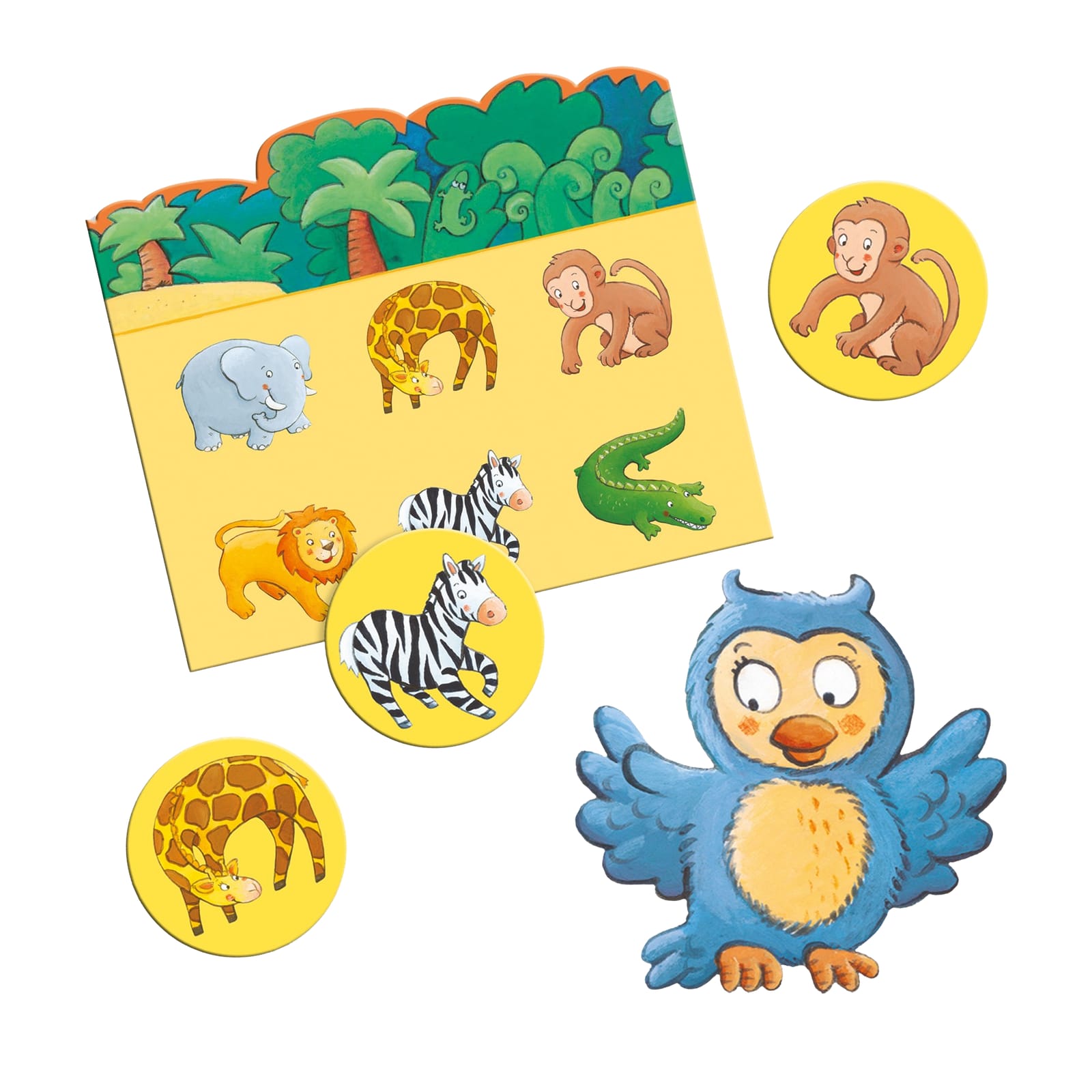 30 Piece Bingo Game - Animals