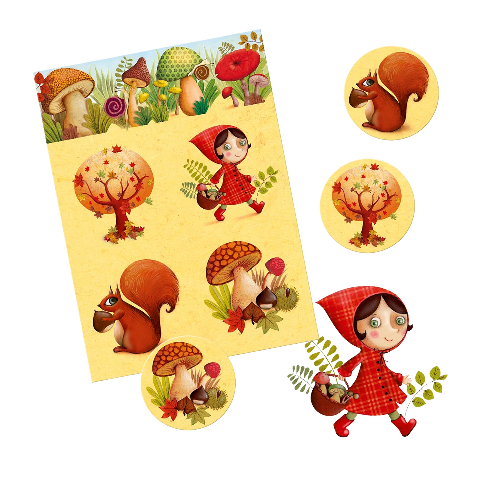 16 Piece Bingo Game - Four Seasons