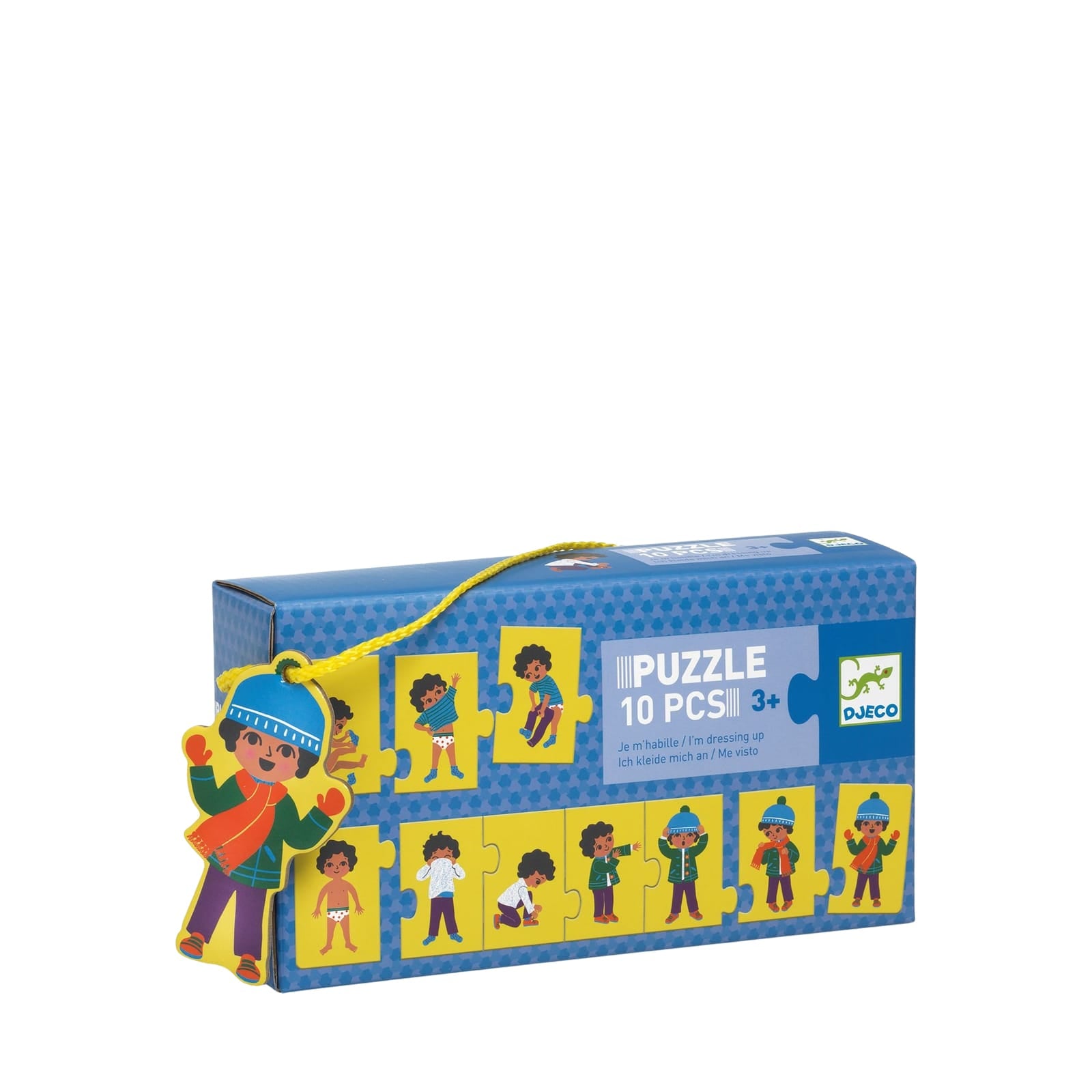 10 Piece Puzzle - Learn To Dress