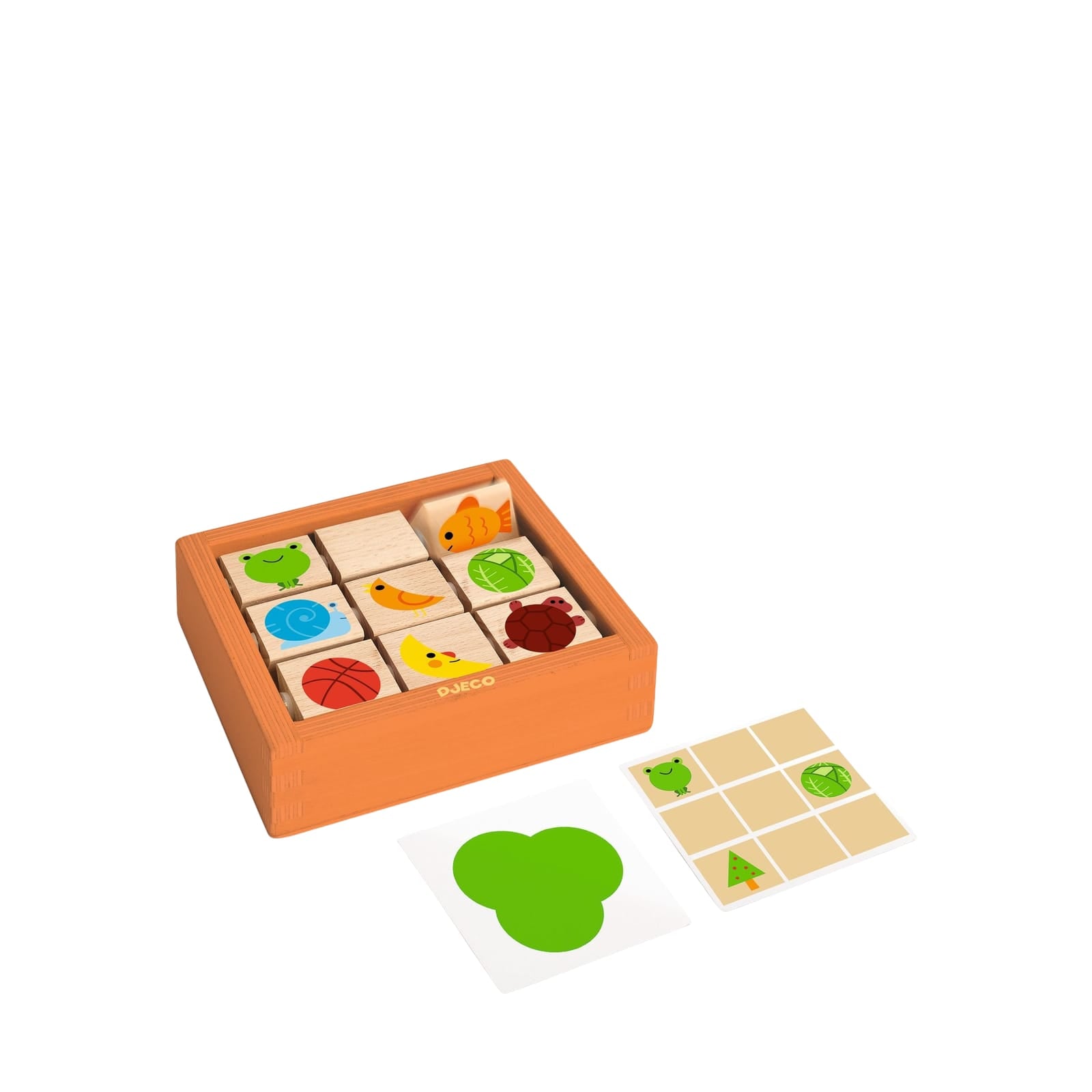 Find and Sort Spinning Block Game