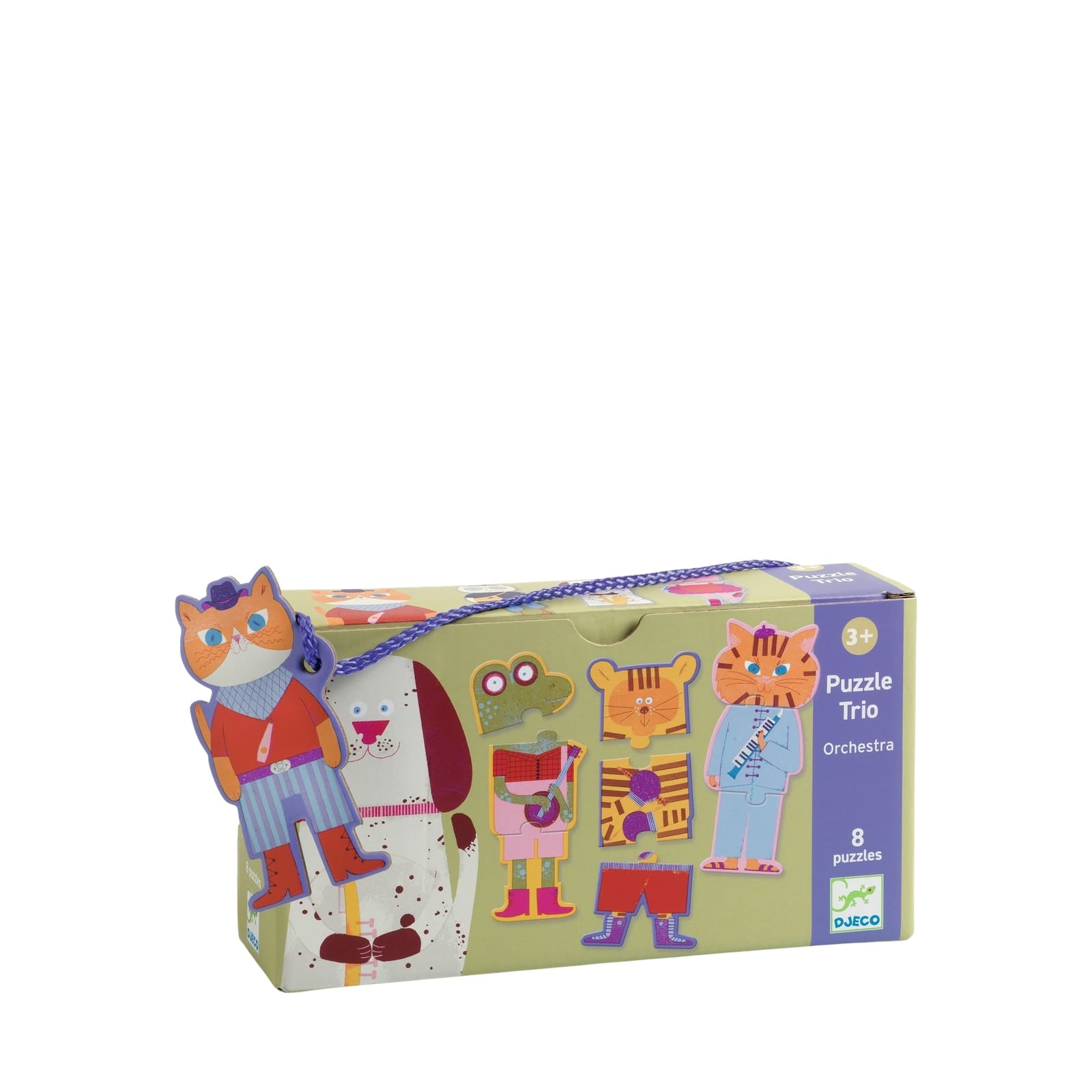 8 Trio Puzzles - Animal Orchestra