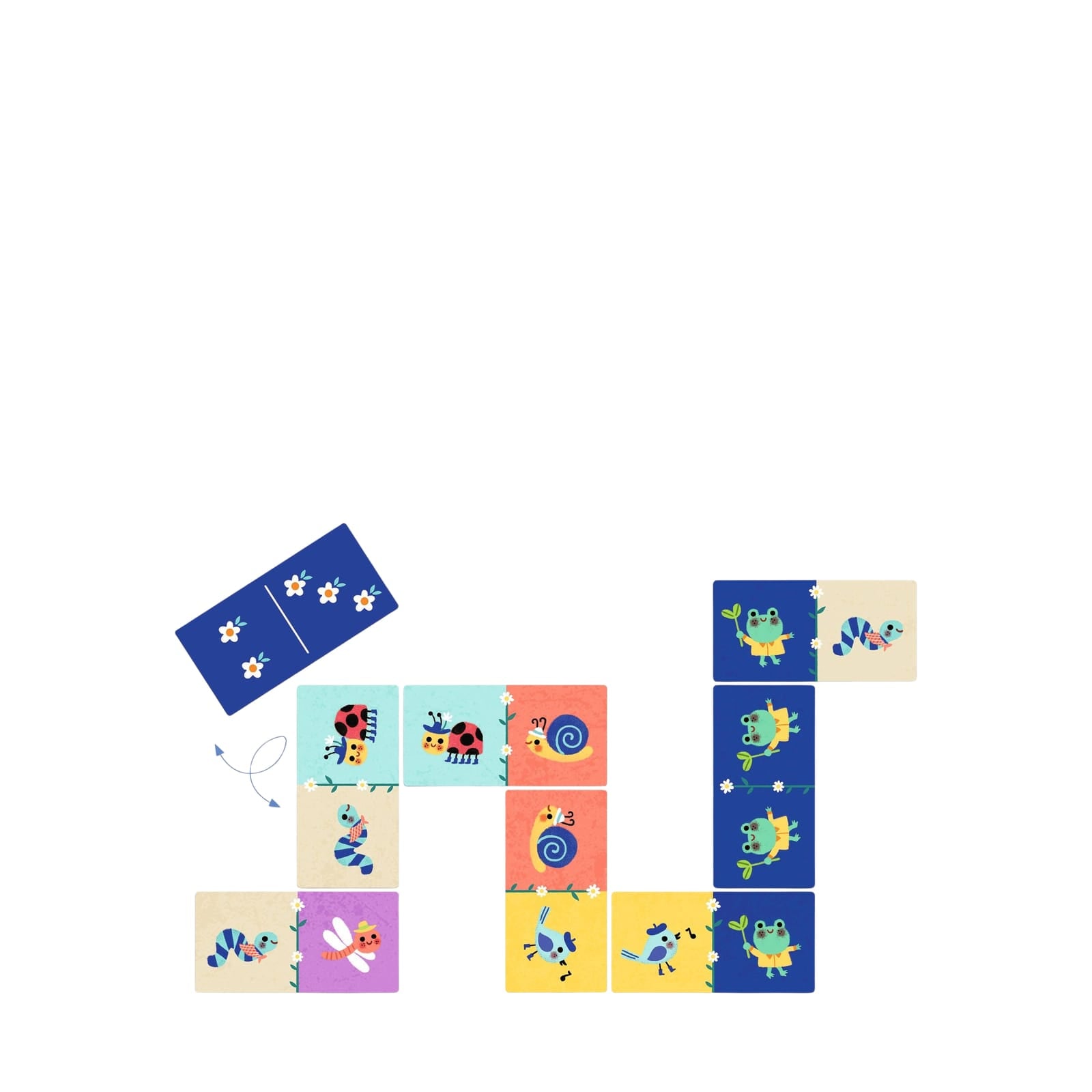 Domino Cards - Small Animals