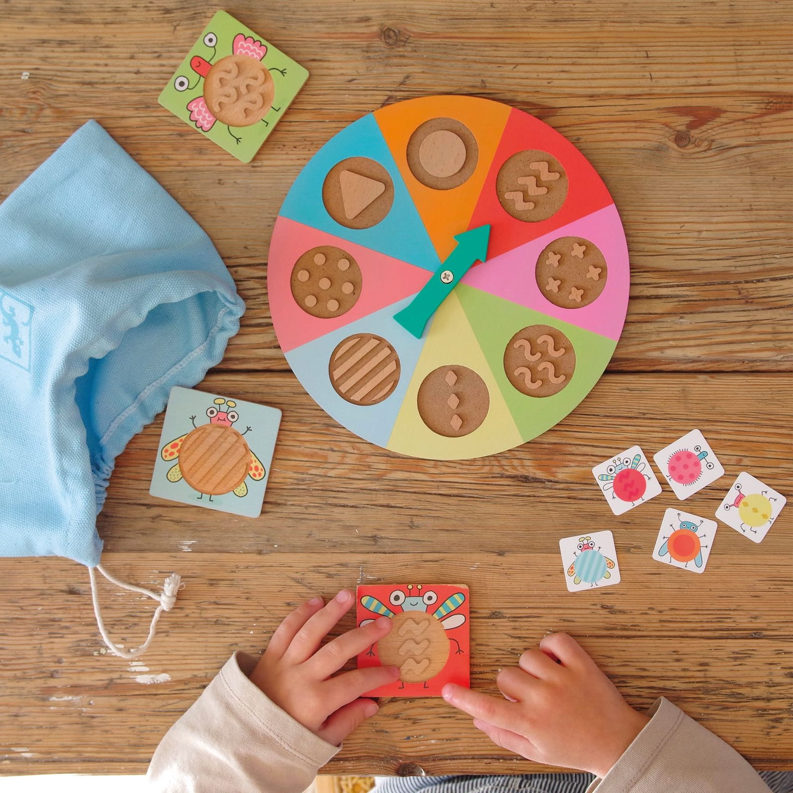 Tactile Game - Match Insects