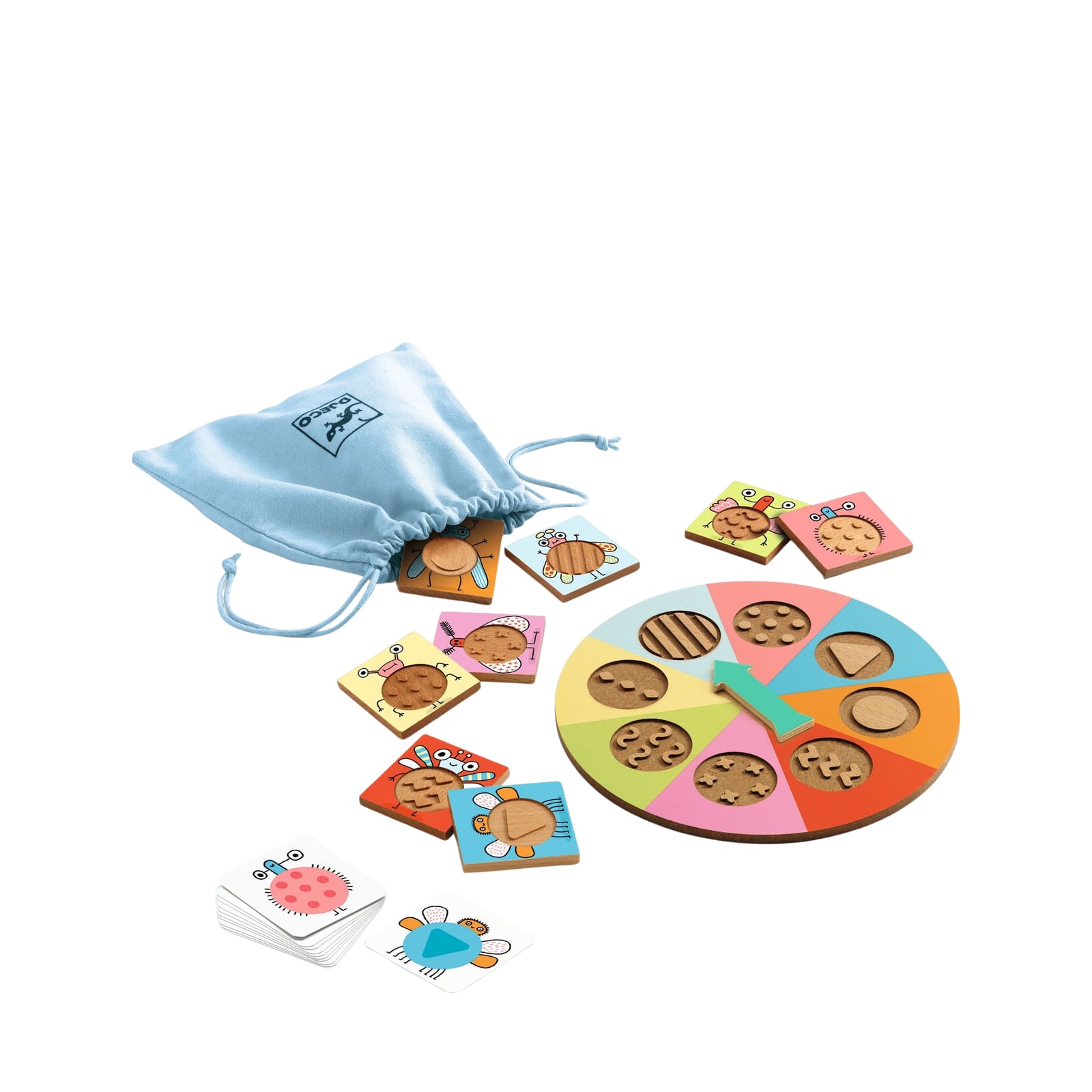 Tactile Game - Match Insects